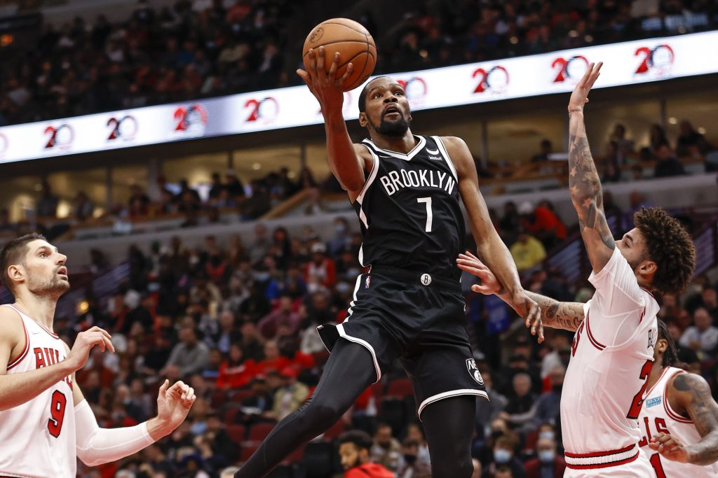 Nets forward Kevin Durant