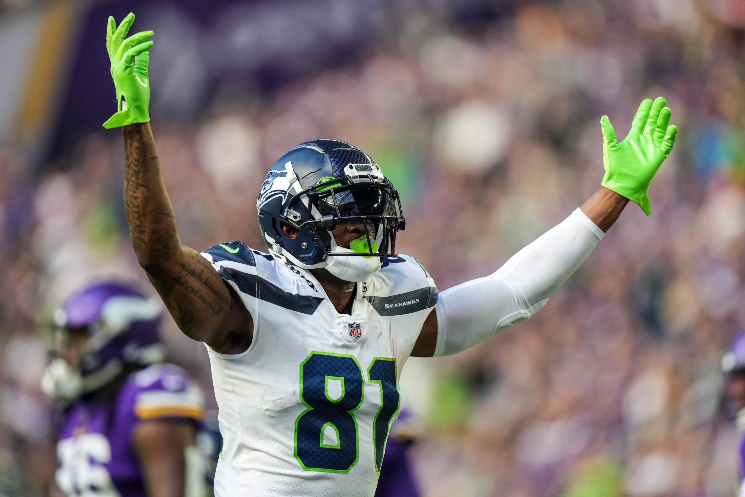 Gerald Everett Seahawks vs Packers