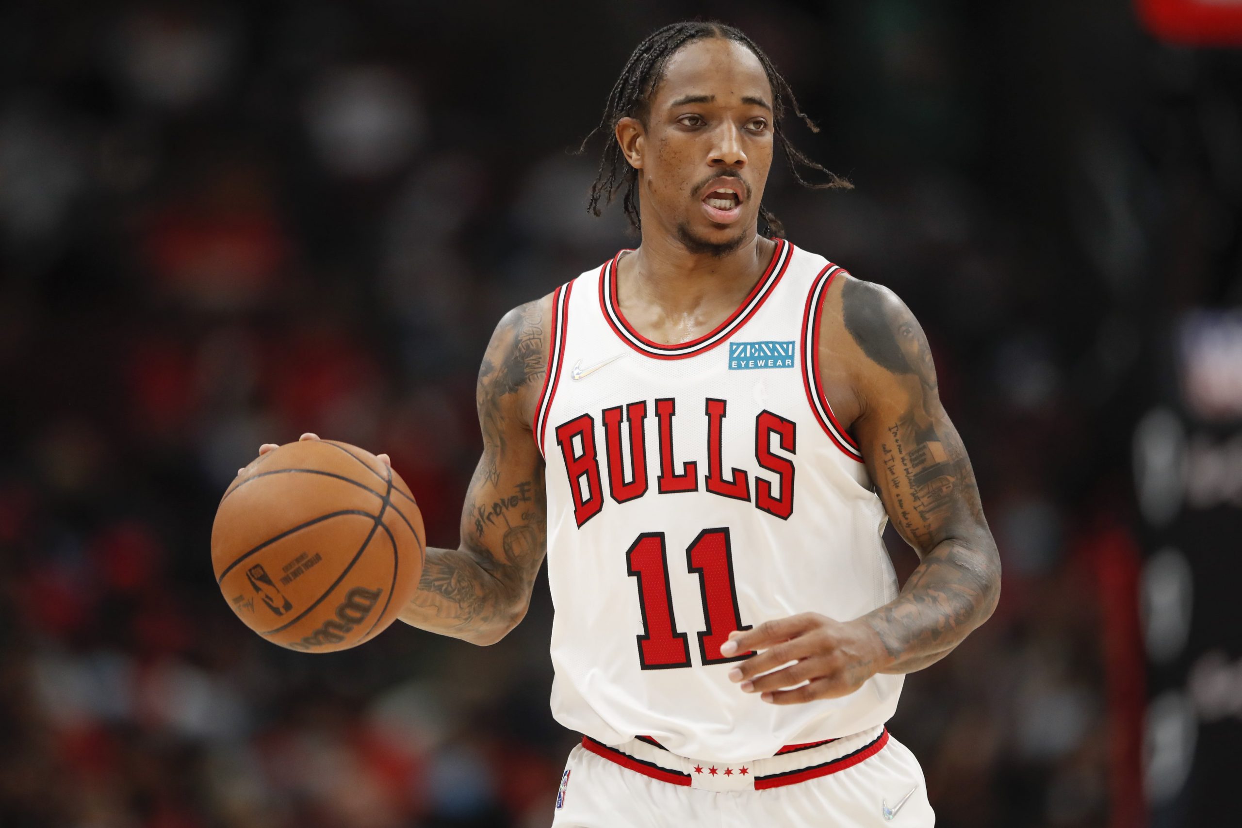 Chicago Bulls guard DeMar DeRozan