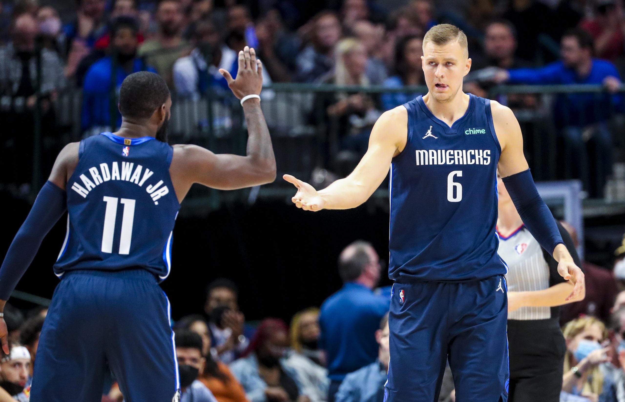 Dallas Mavericks forward Kristaps Porzingis