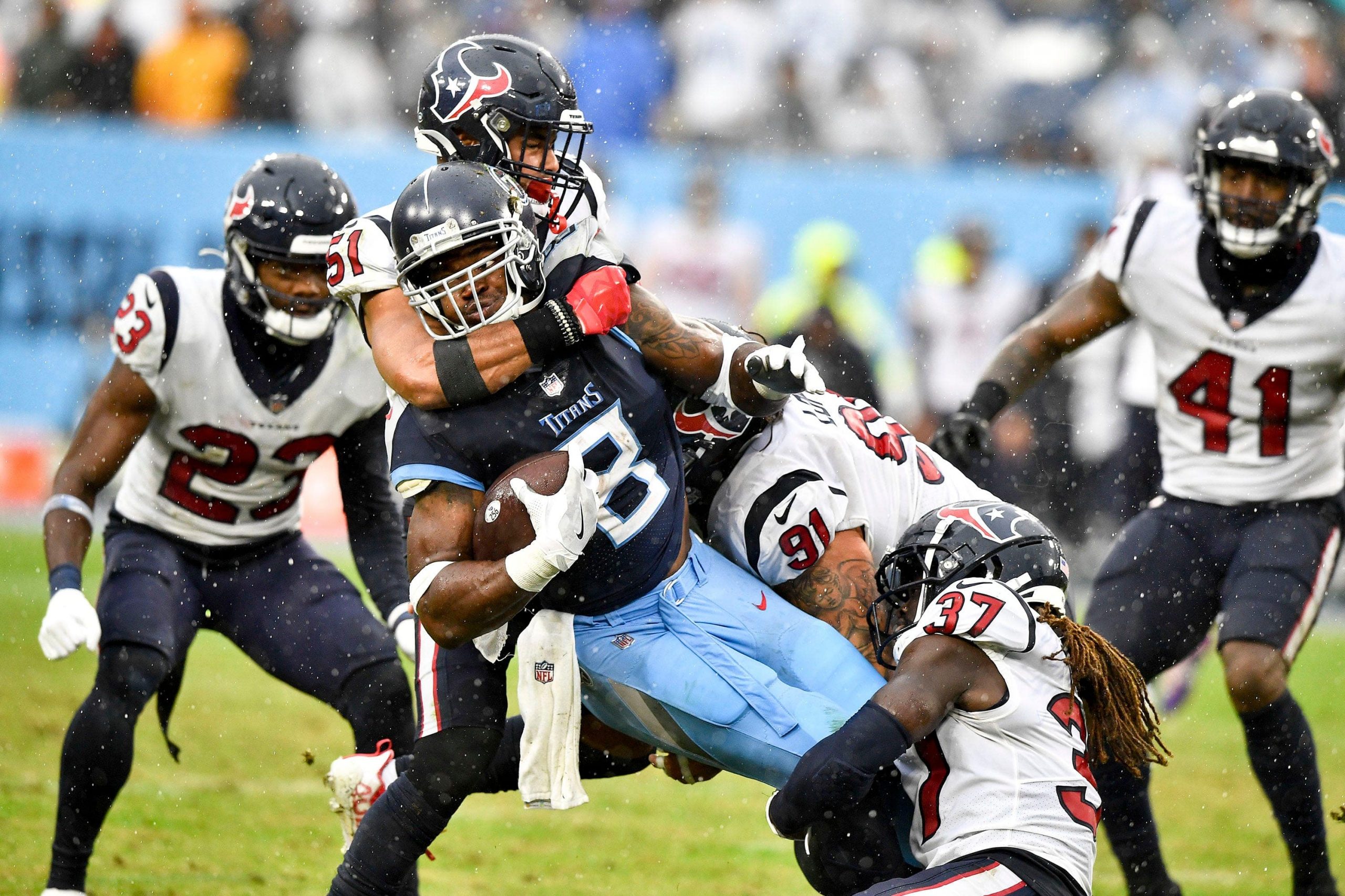 Adrian Peterson of the Tennessee Titans