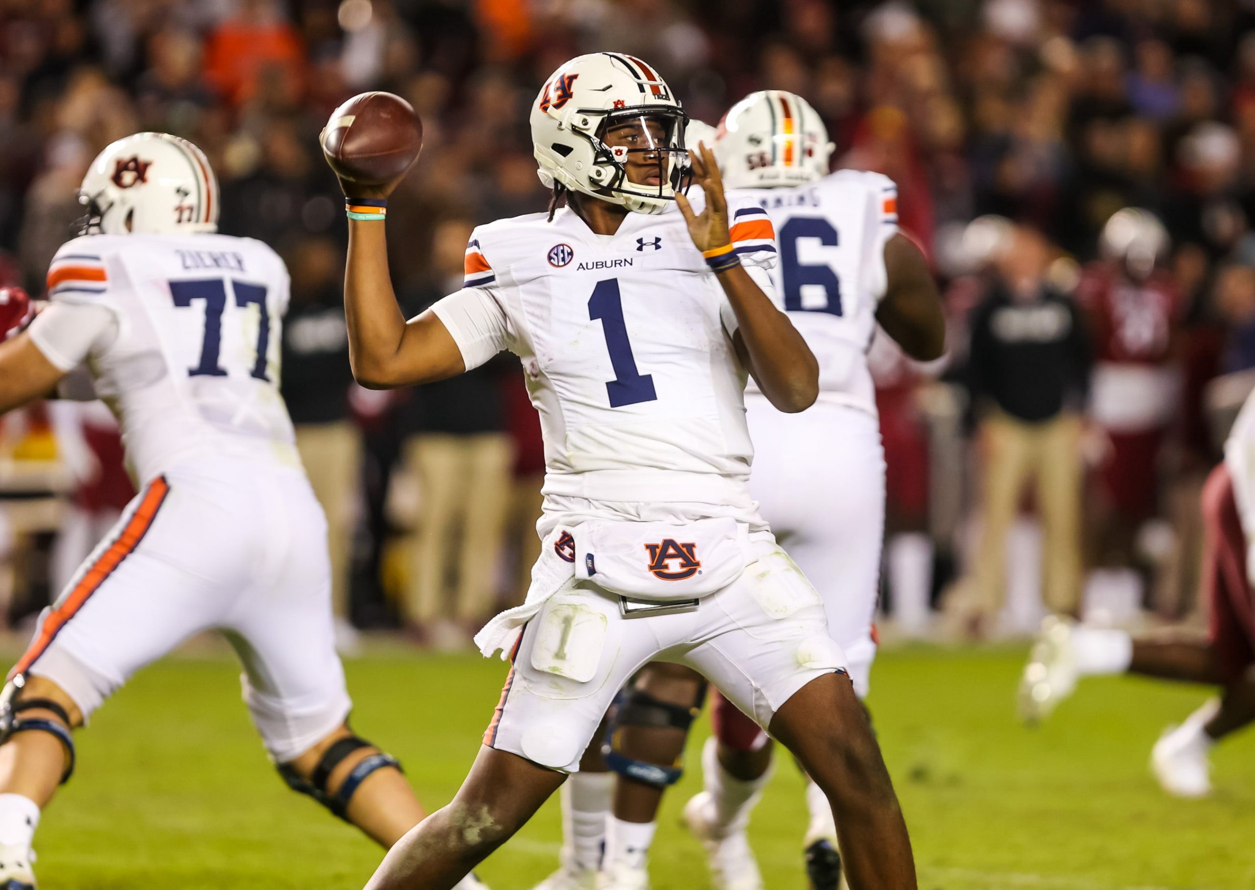 TJ Finley of the Auburn Tigers