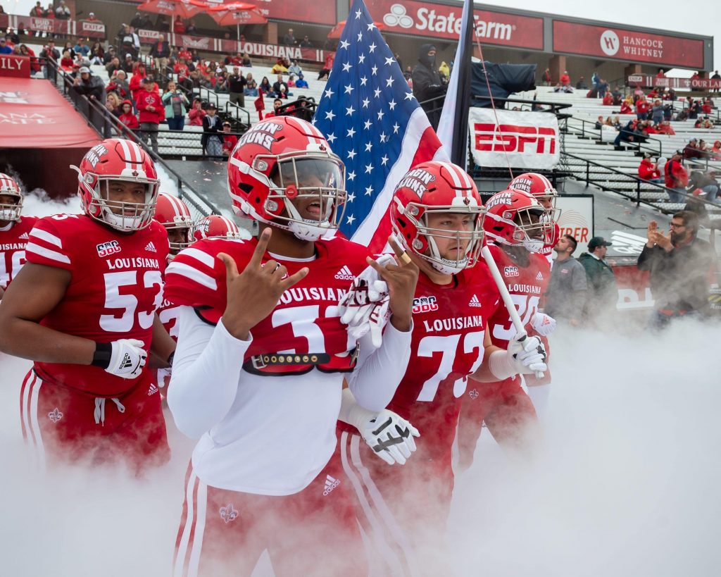 The Louisiana Lafayette Ragin' Cajuns