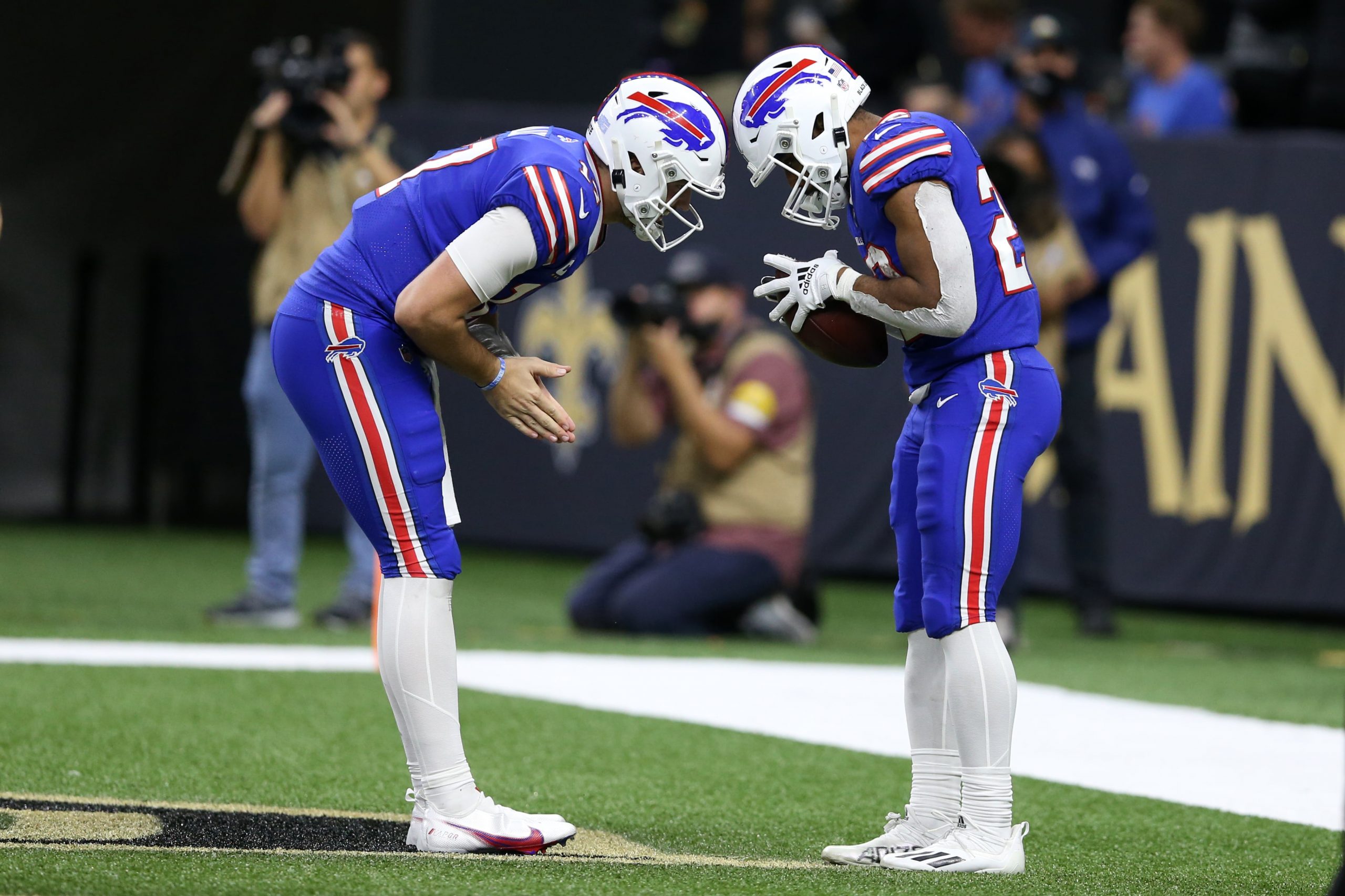 Buffalo Bills Josh Allen Matt Breida