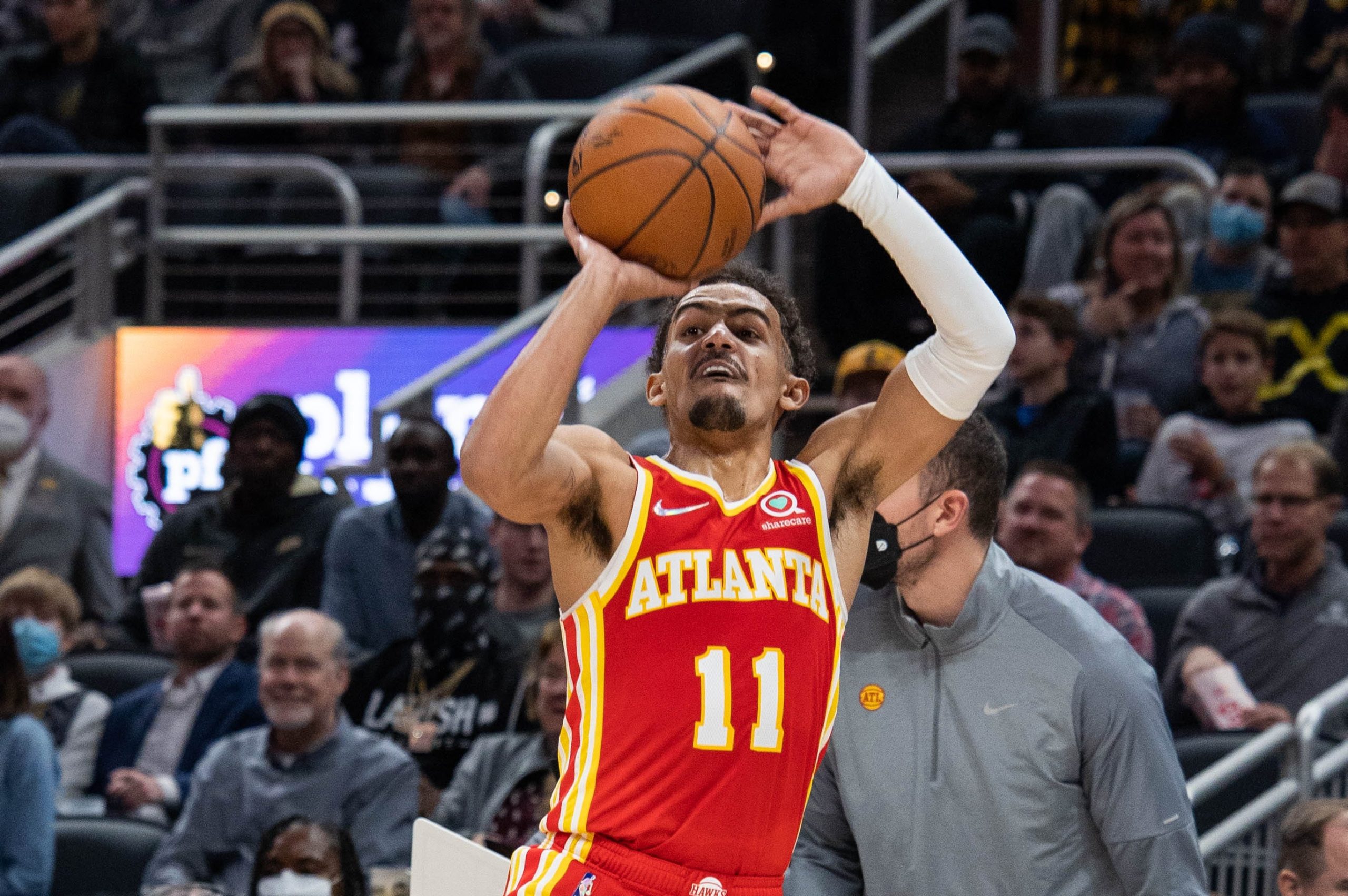 Hawks point guard Trae Young