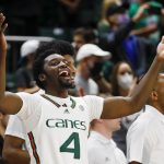 Miami Hurricanes guard Bensley Joseph