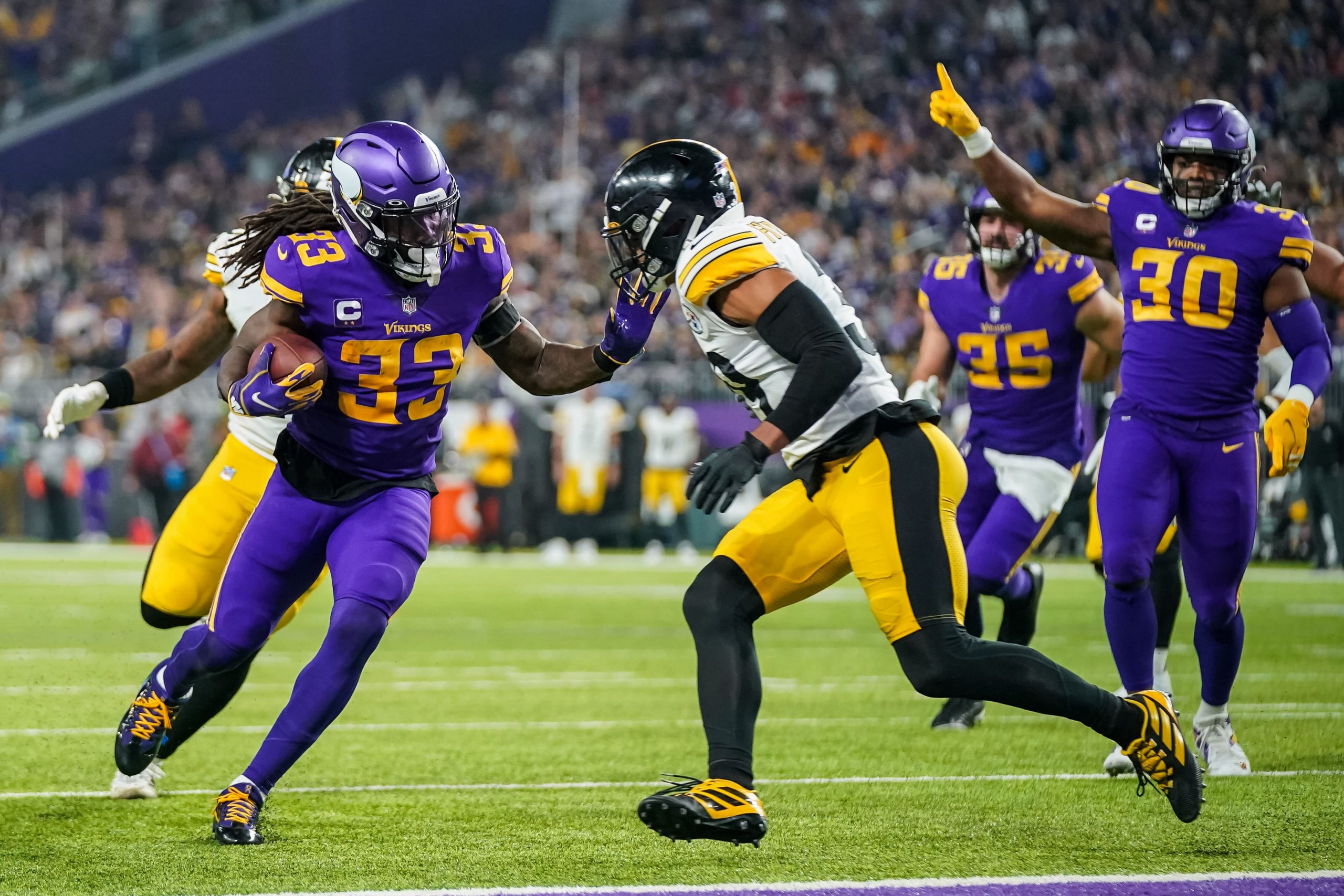 Dalvin Cook of the Minnesota Vikings