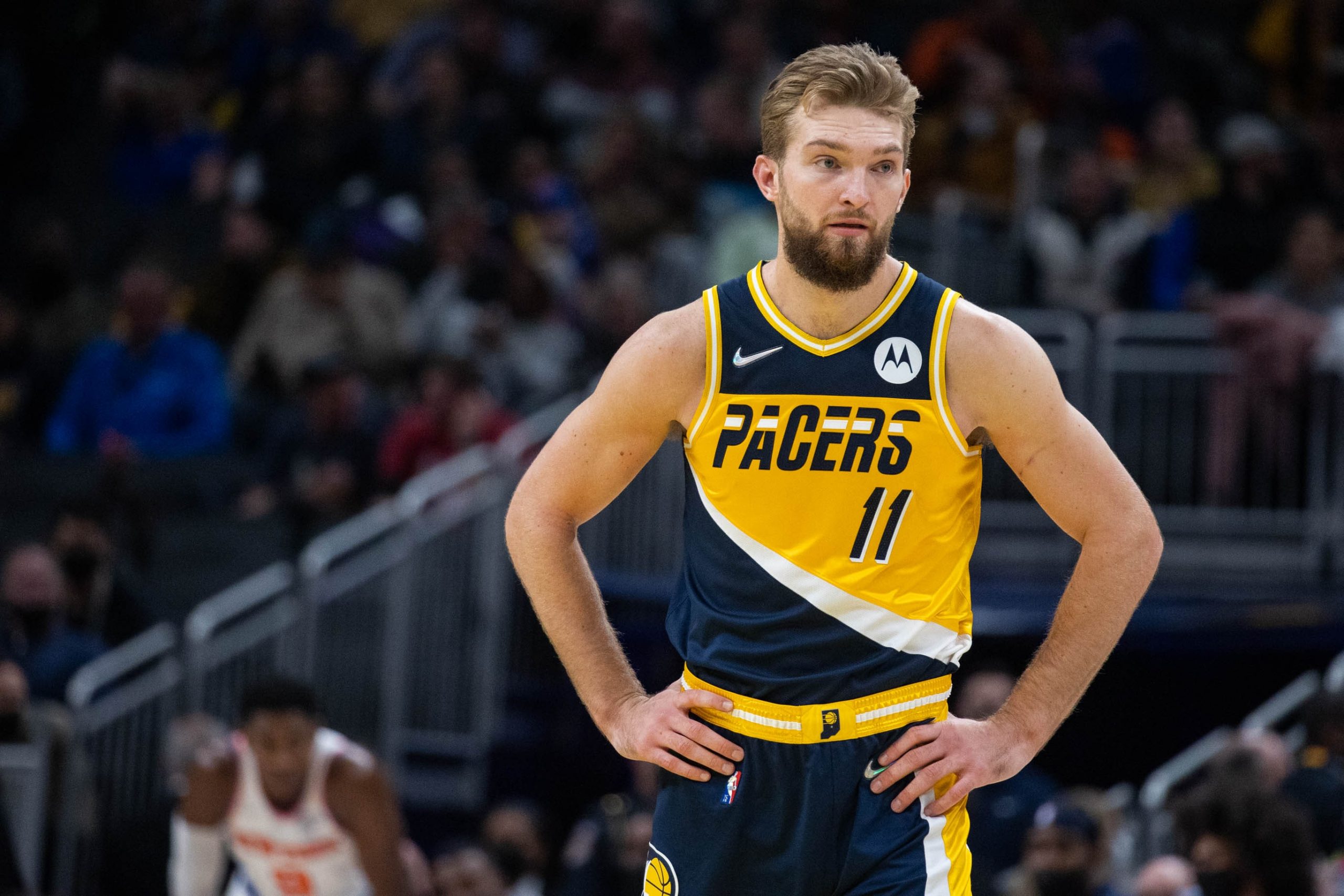 Indiana Pacers forward Domantas Sabonis