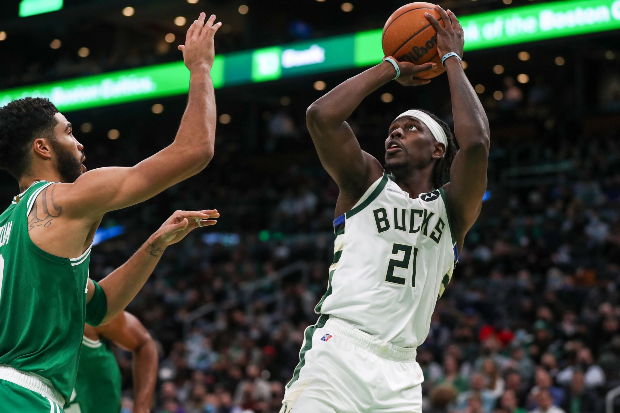 Bucks point guard Jrue Holiday