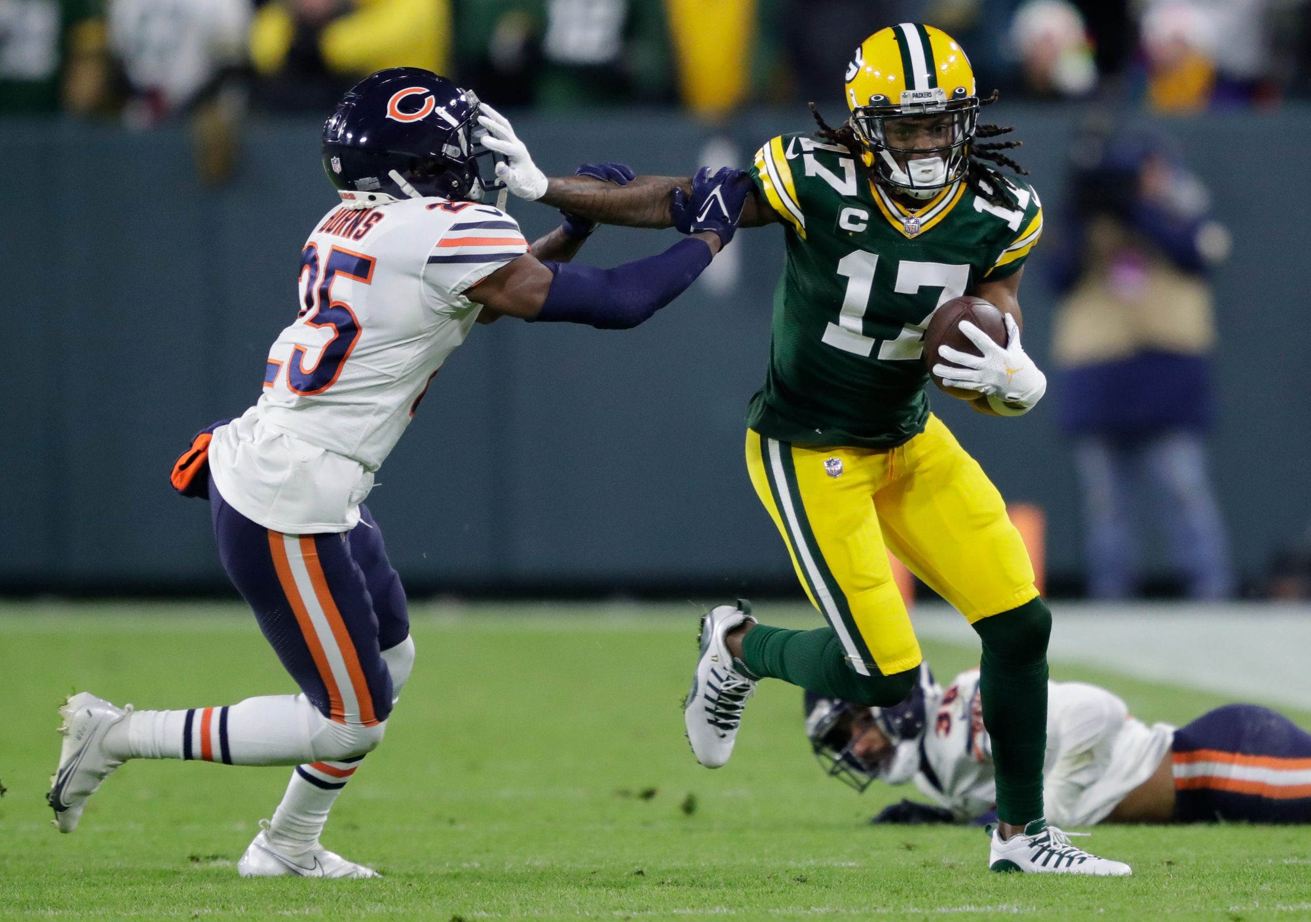 Davante Adams of the Green Bay Packers