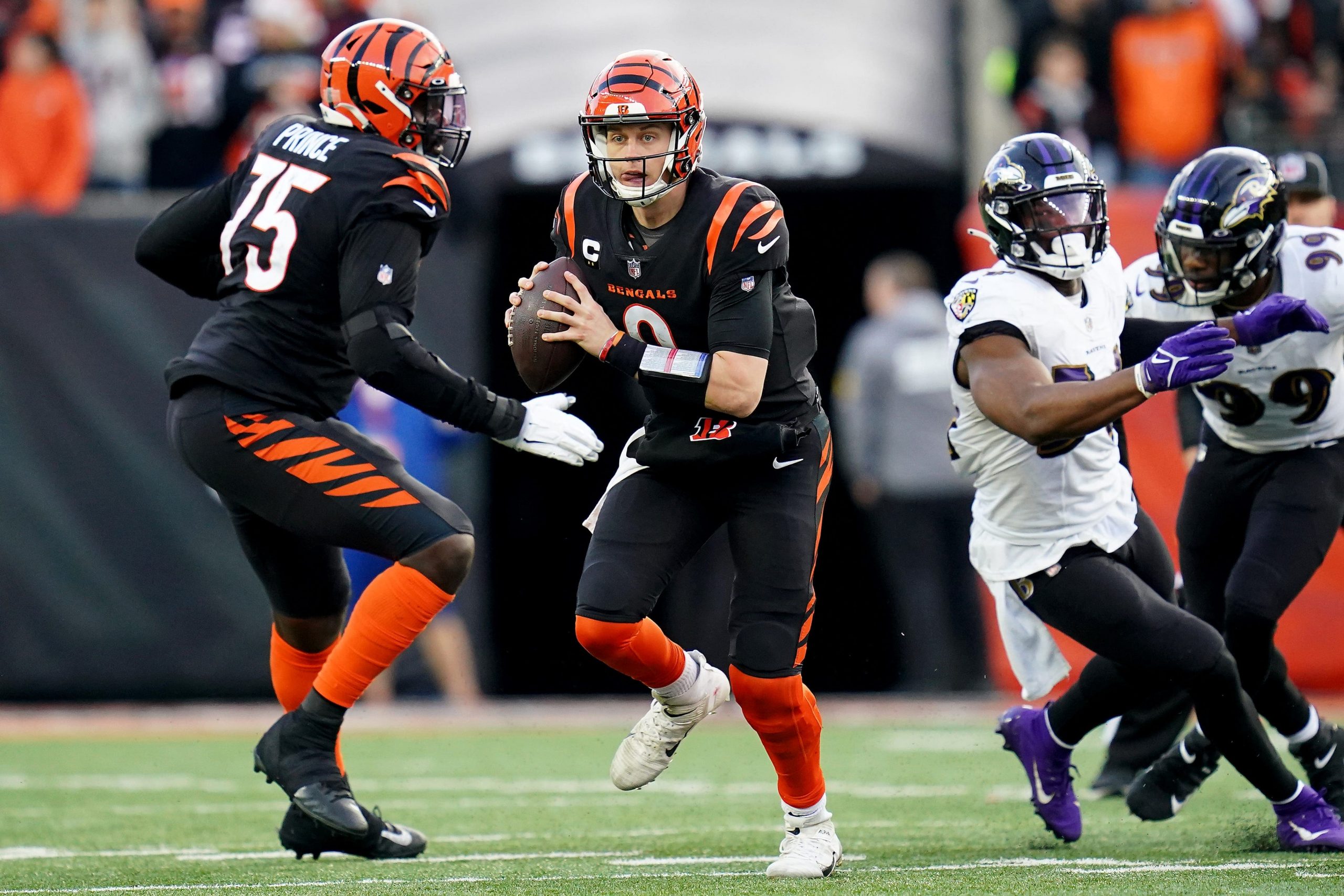 Joe Burrow of the Cincinnati Bengals