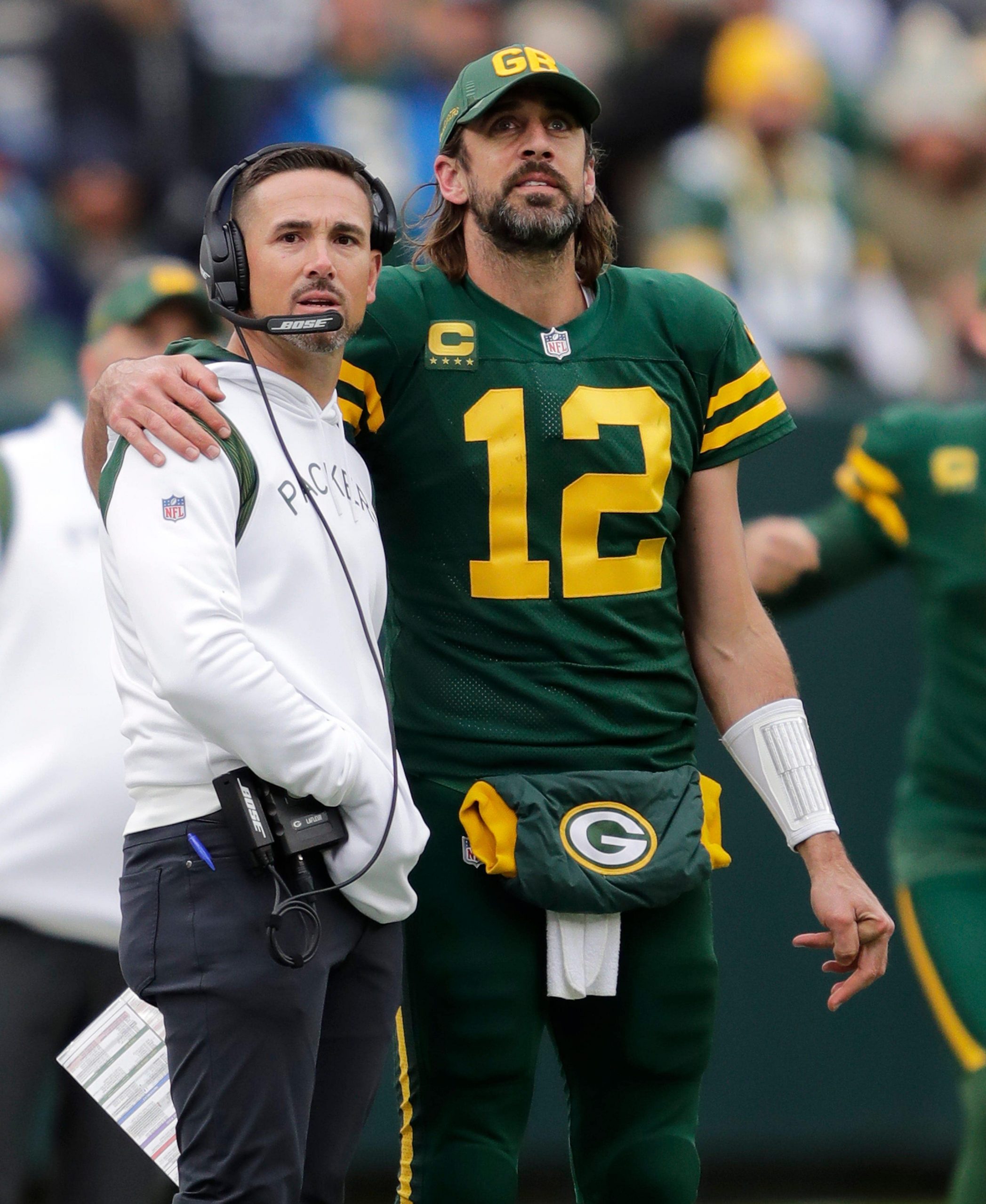 Matt Lafleur Aaron Rodgers
