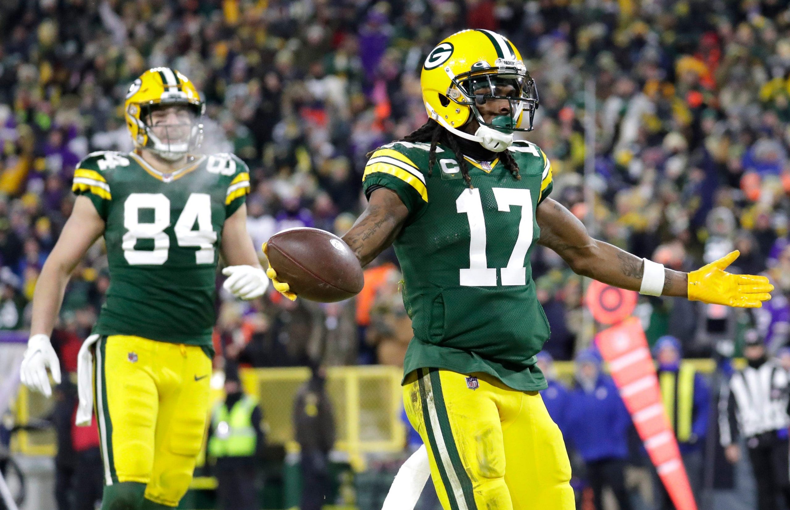 Davante Adams of the Green Bay Packers