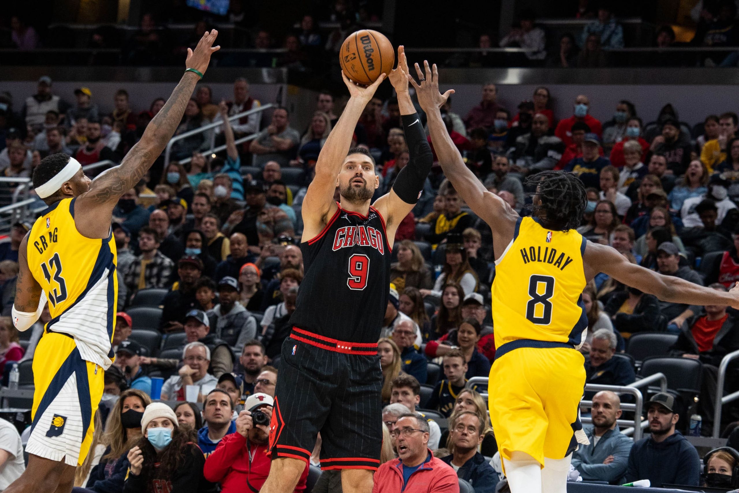 Bulls center Nikola Vucevic
