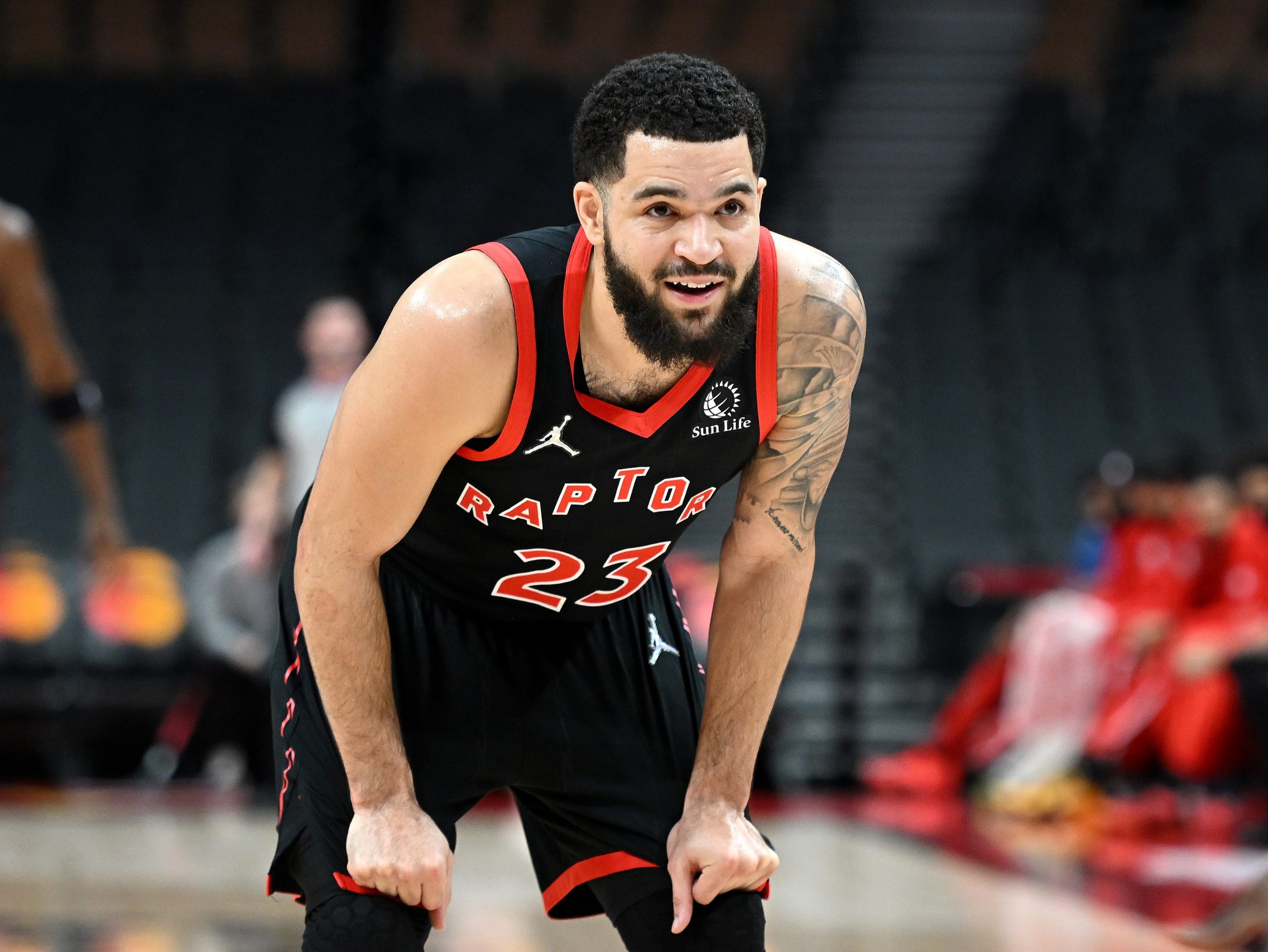Fred VanVleet of the Toronto Raptors