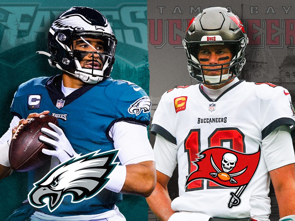 NFL playoffs Wild Card same game parlay (+1097): Eagles vs Buccaneers