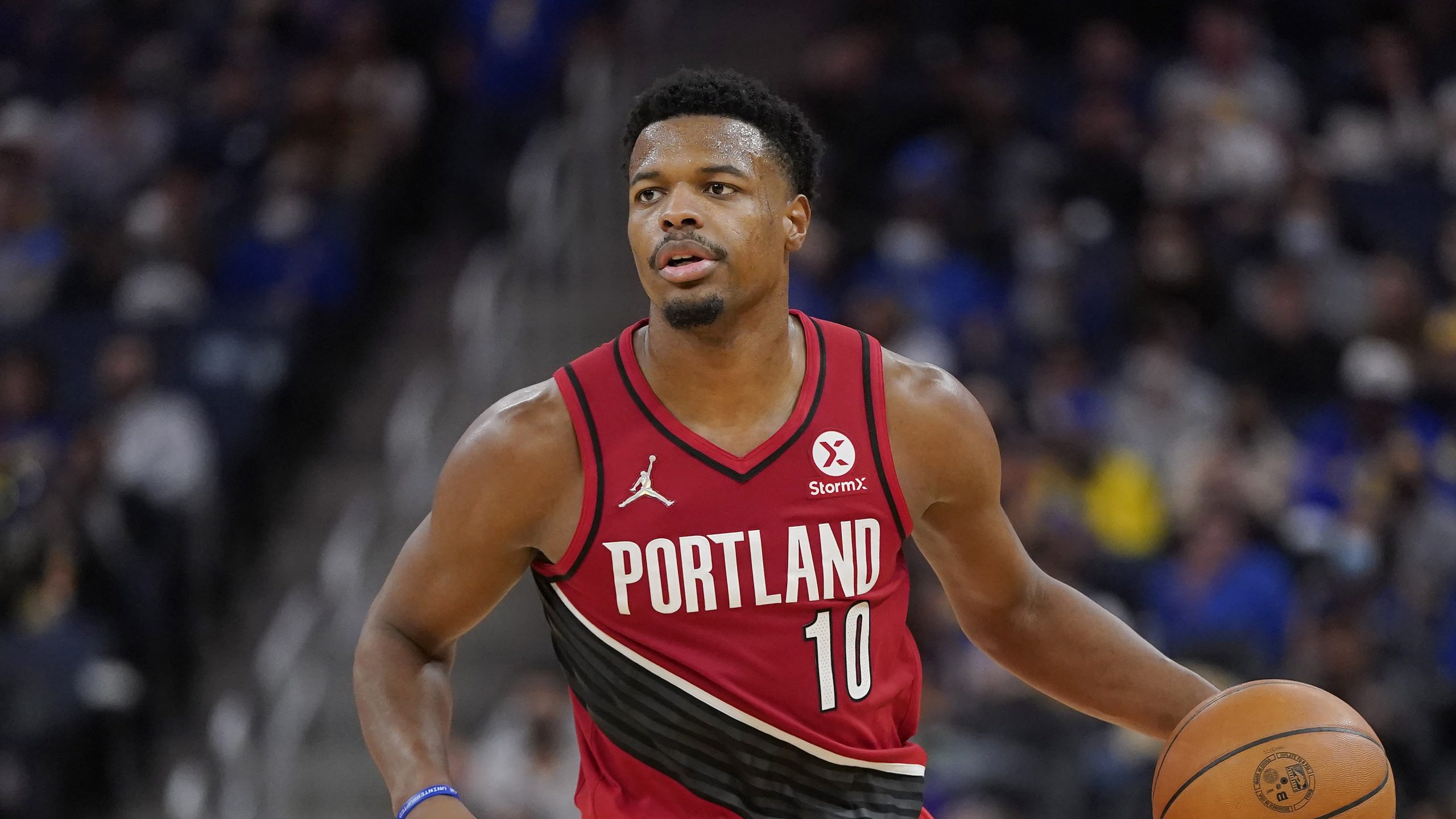 Portland Trail Blazers guard Dennis Smith Jr.