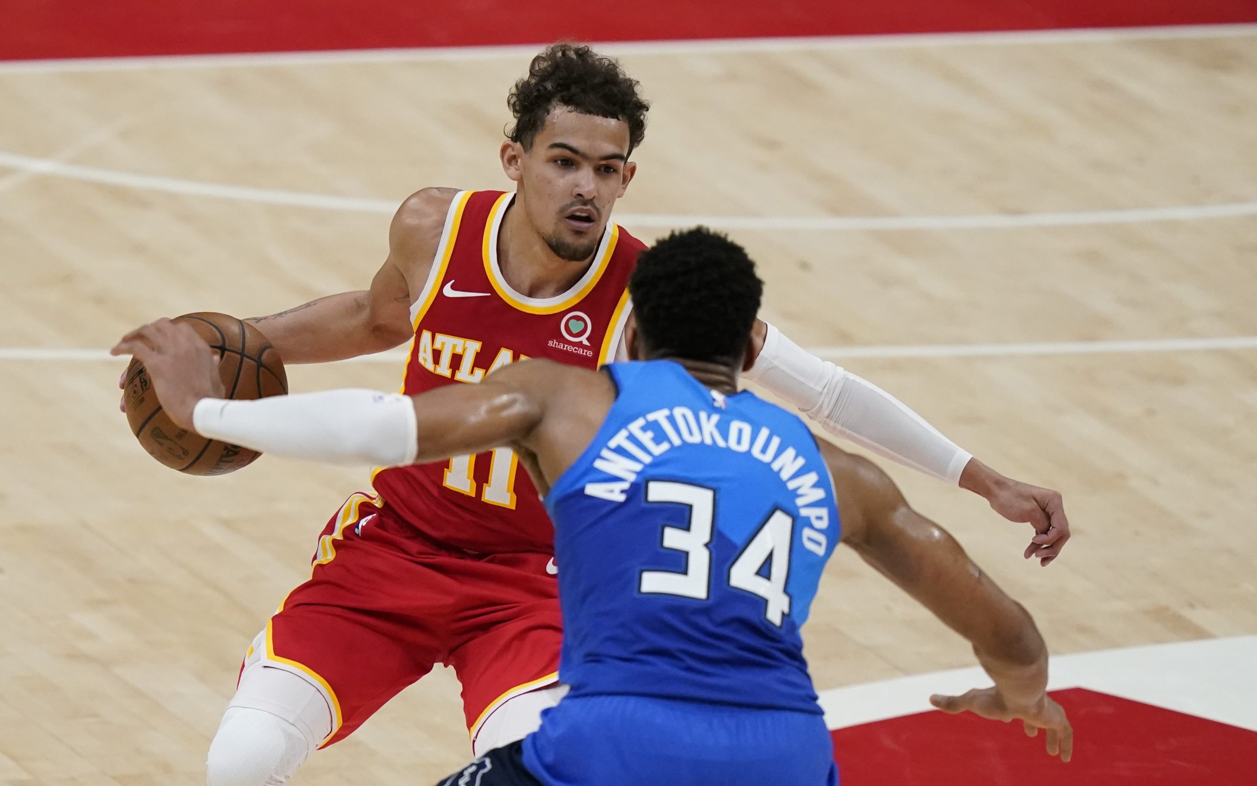 Trae Young of the Atlanta Hawks