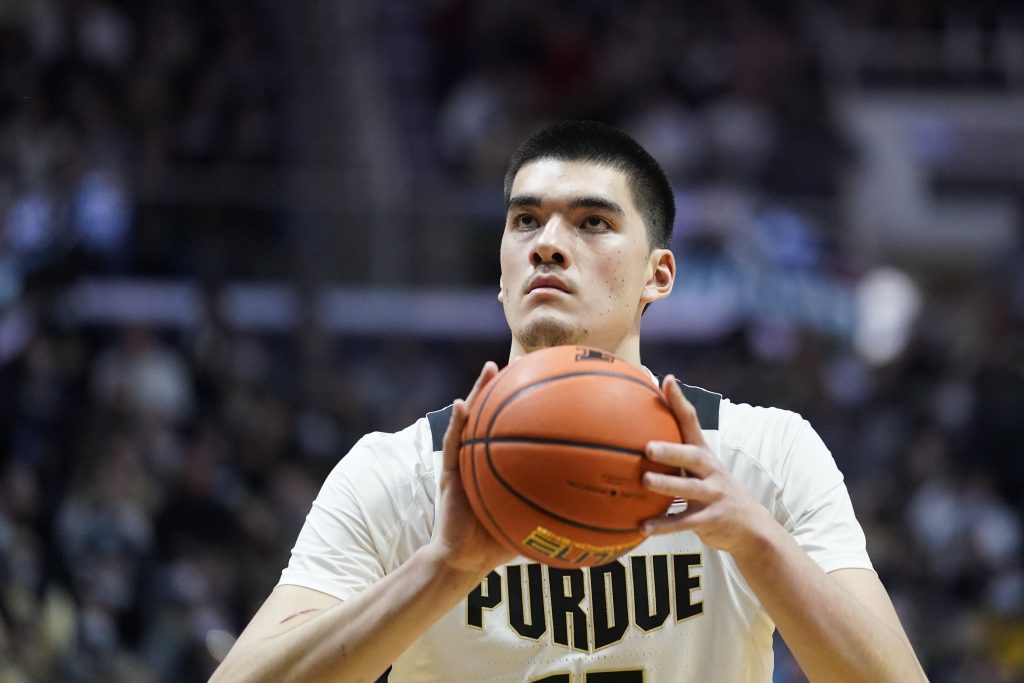 Zach Edey of the Purdue Boilermakers
