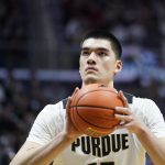 Zach Edey of the Purdue Boilermakers