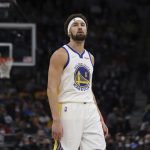 Golden State Warriors guard Klay Thompson