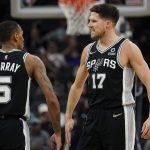 San Antonio Spurs forward Doug McDermott