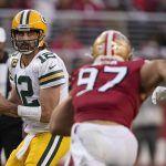 Aaron Rodgers of the Green Bay Packers