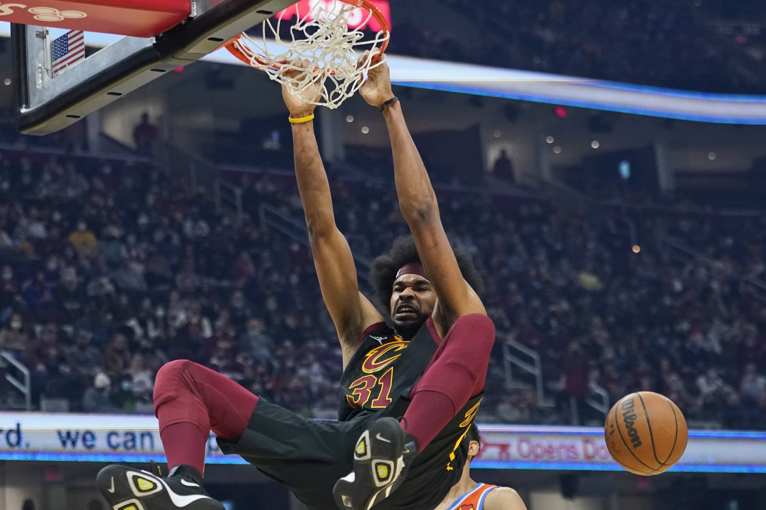 Jarrett Allen of the Cleveland Cavaliers