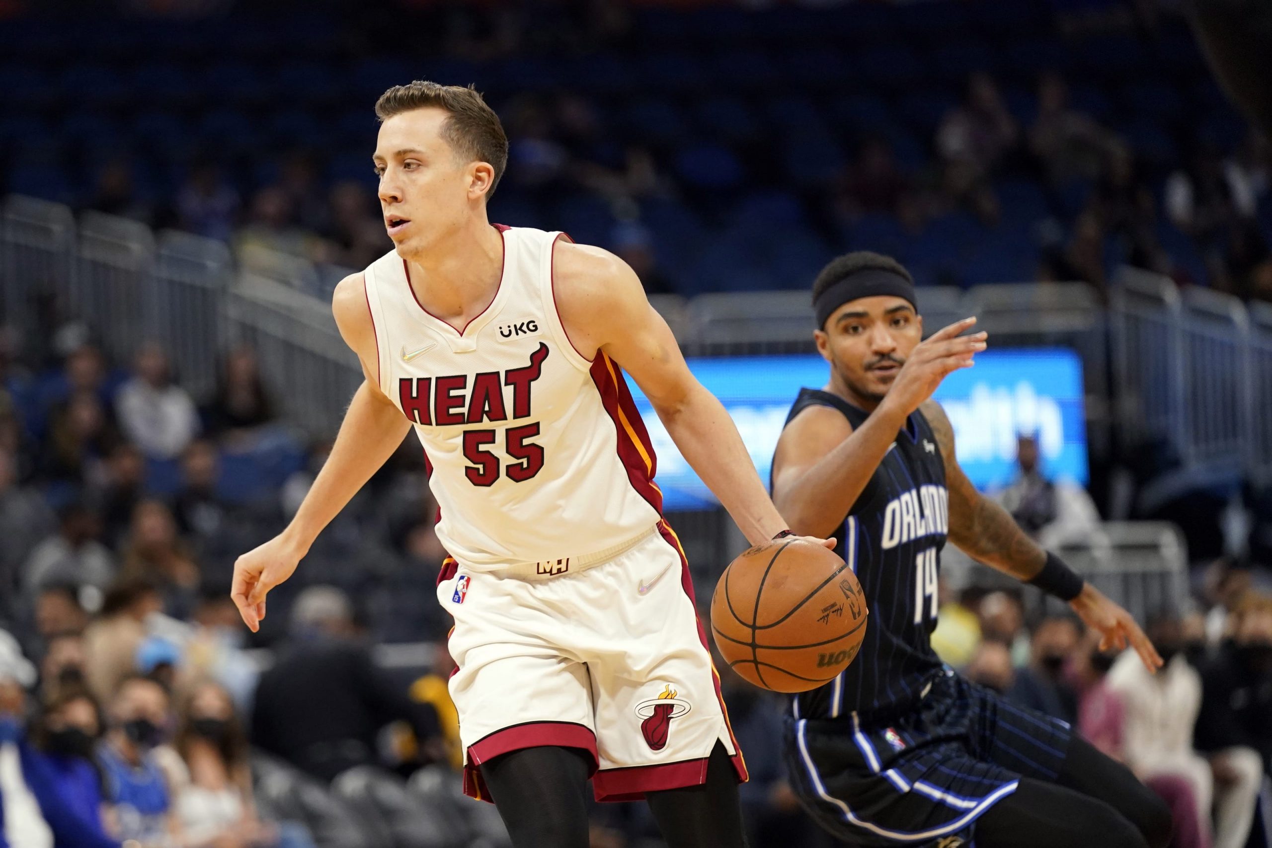 Duncan Robinson of the Miami Heat
