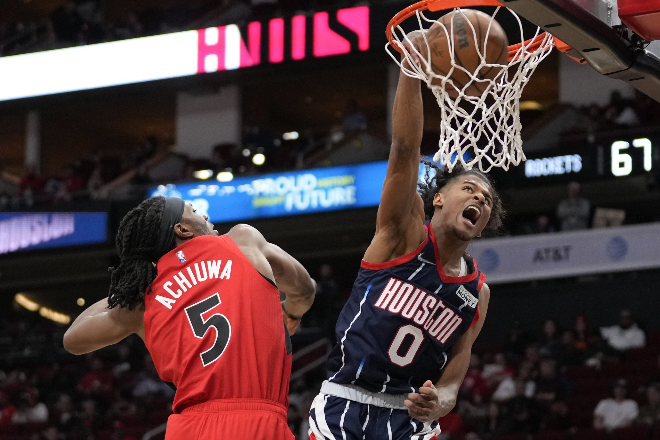 Houston Rockets guard Jalen Green