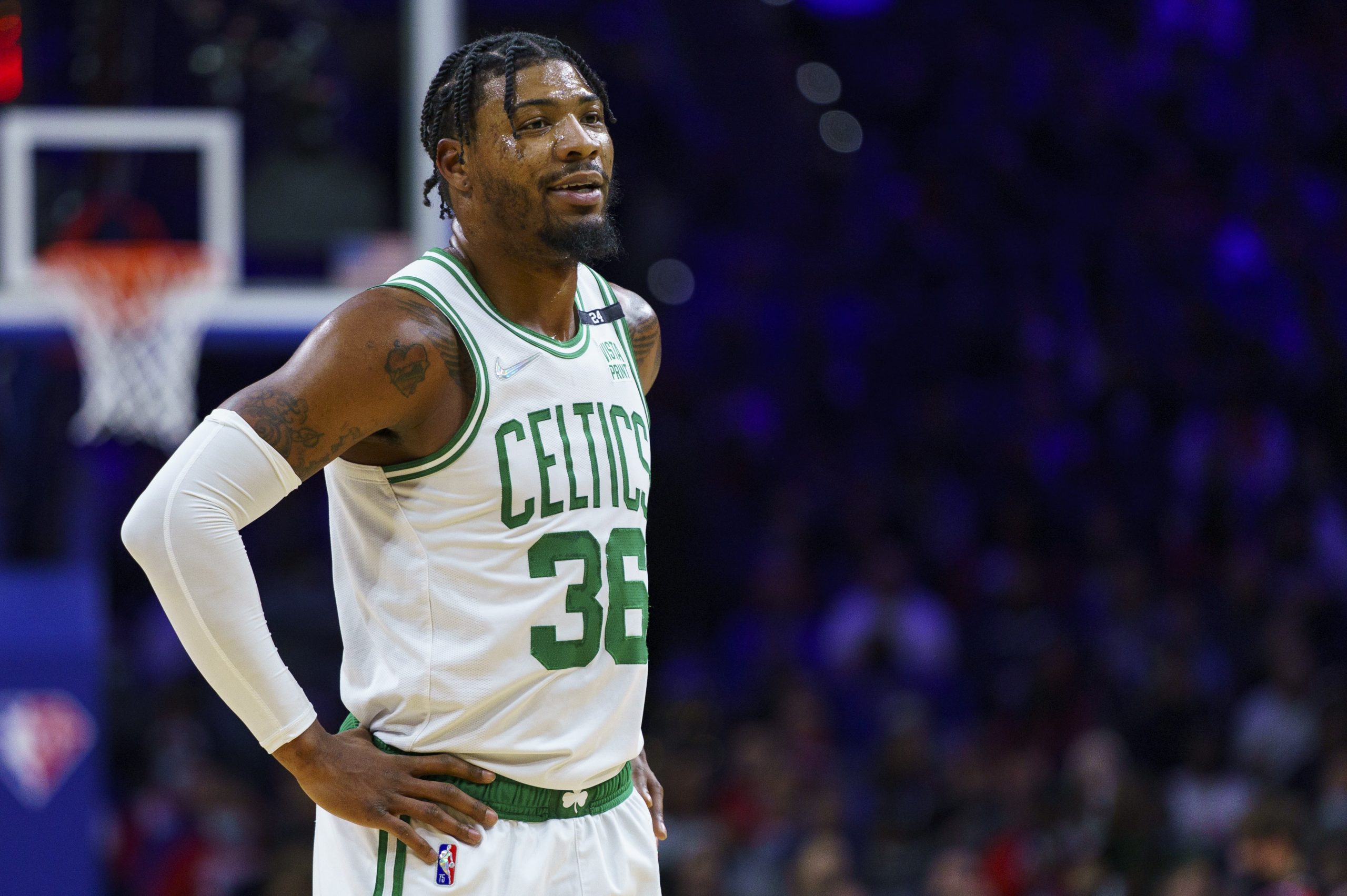 Marcus Smart of the Boston Celtics