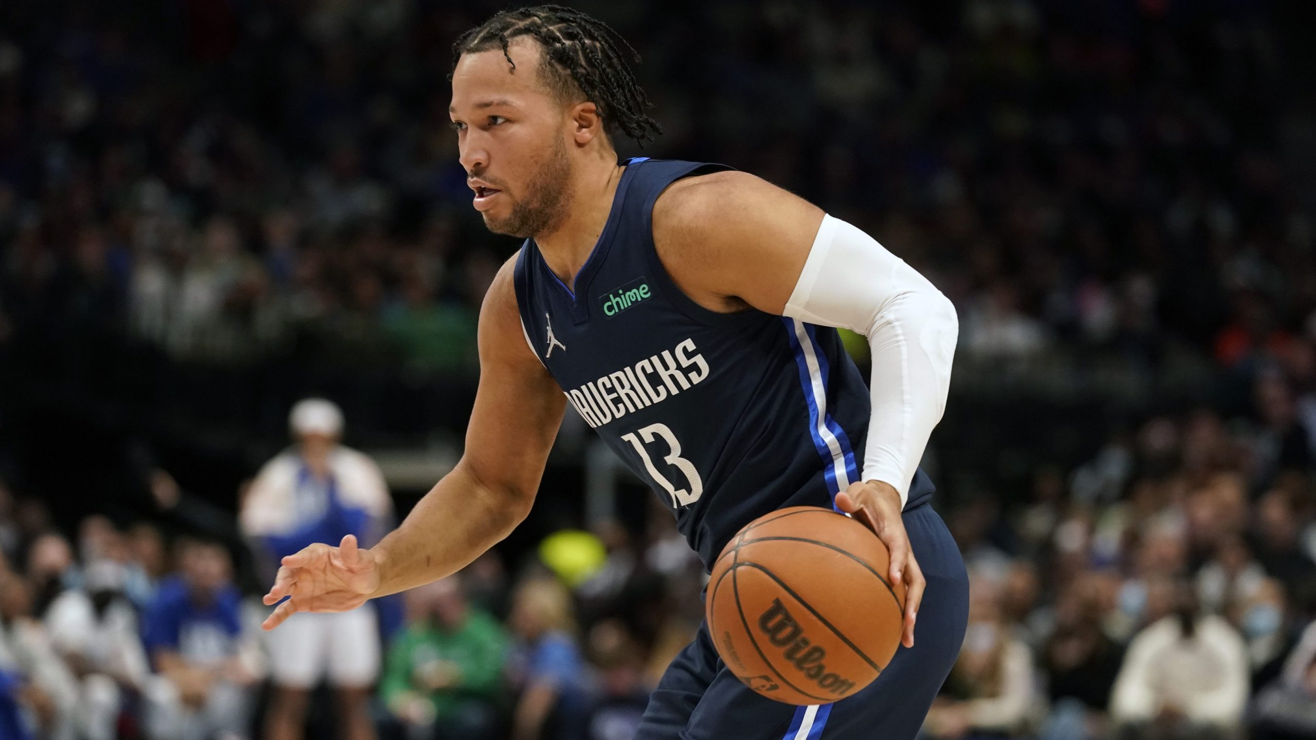 Jalen Brunson of the Dallas Mavericks