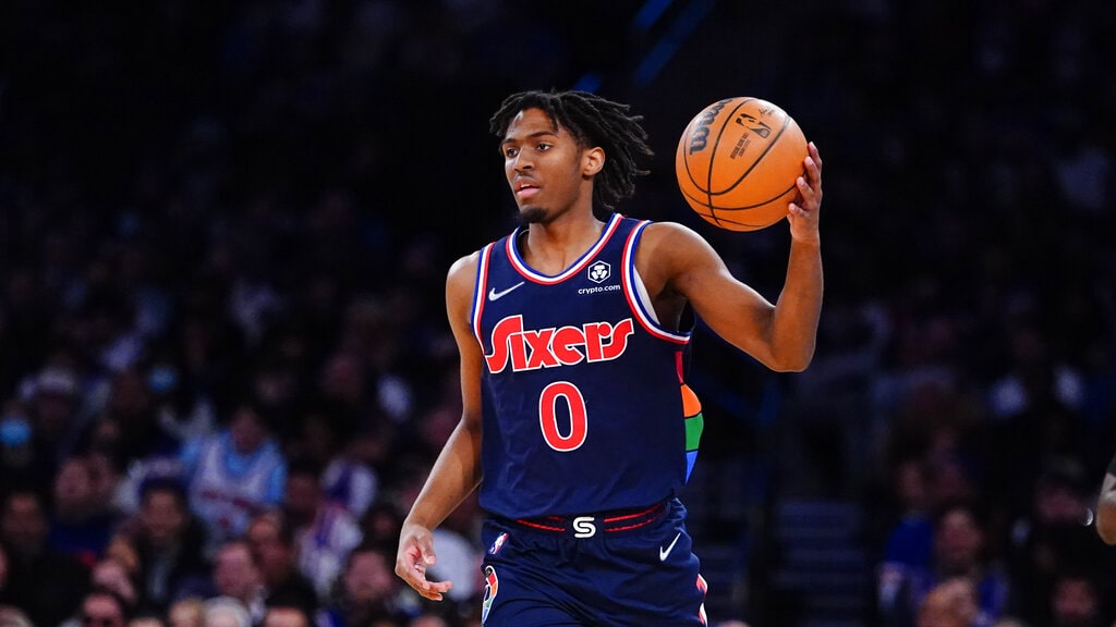 Tyrese Maxey of the Philadelphia 76ers