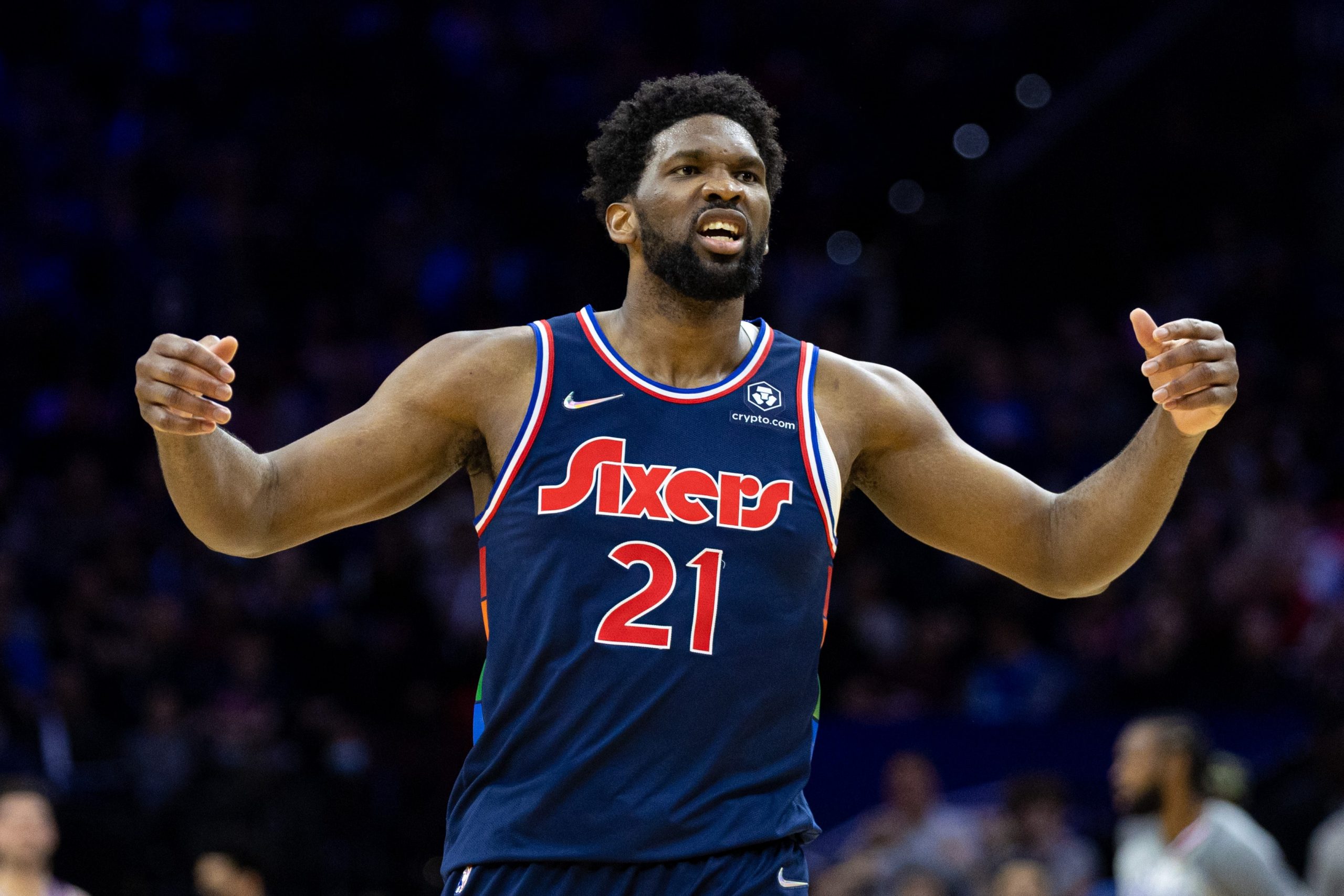 Philadelphia 76ers center Joel Embiid