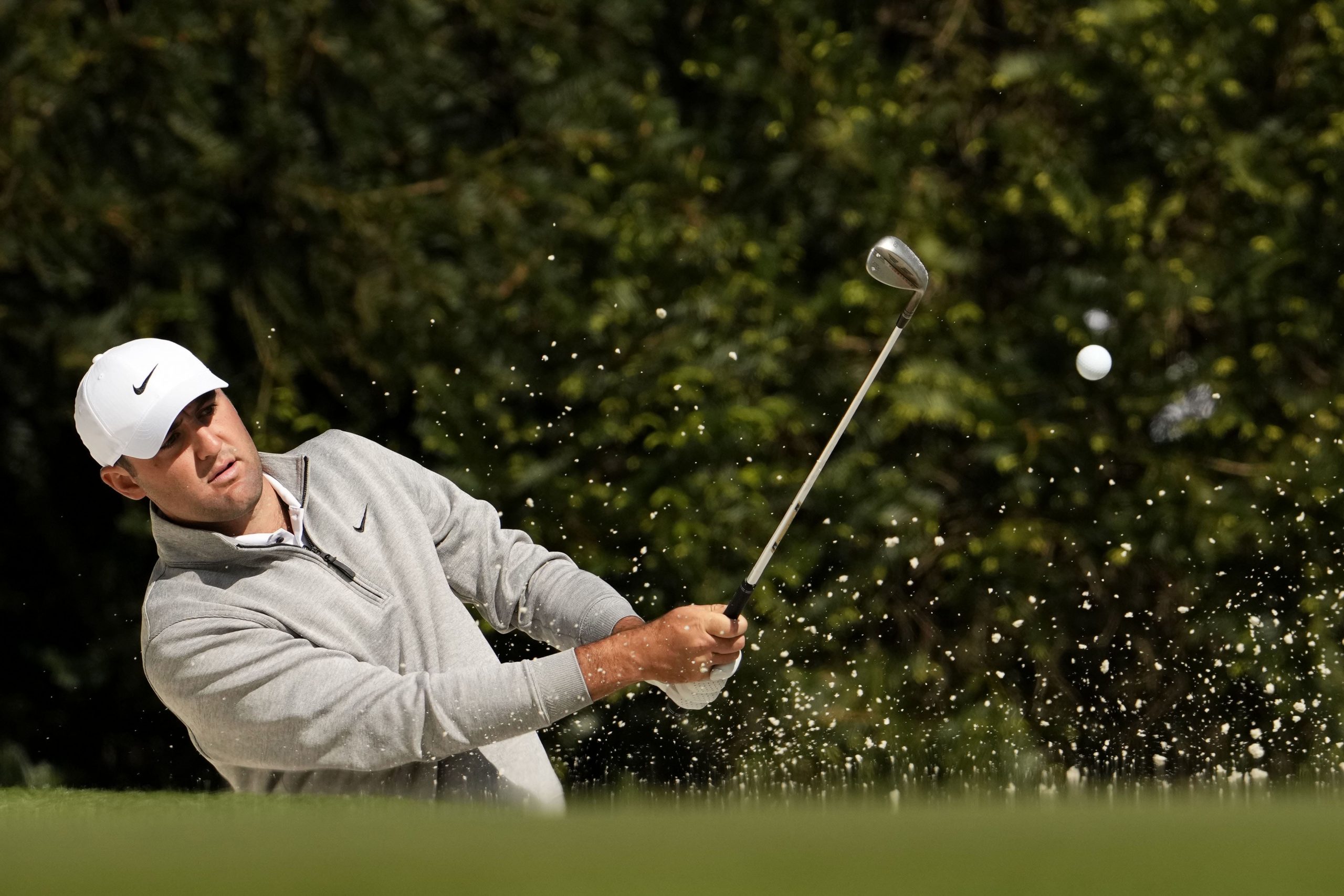 Scottie Scheffler at the Masters