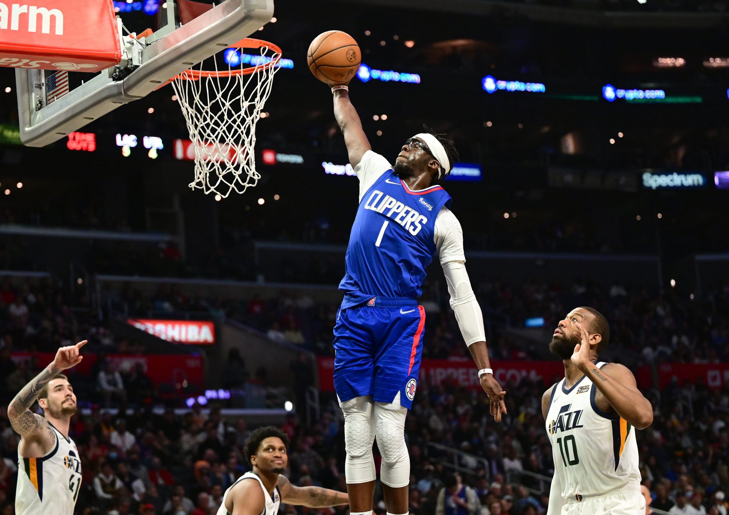 Los Angeles Clippers guard Reggie Jackson
