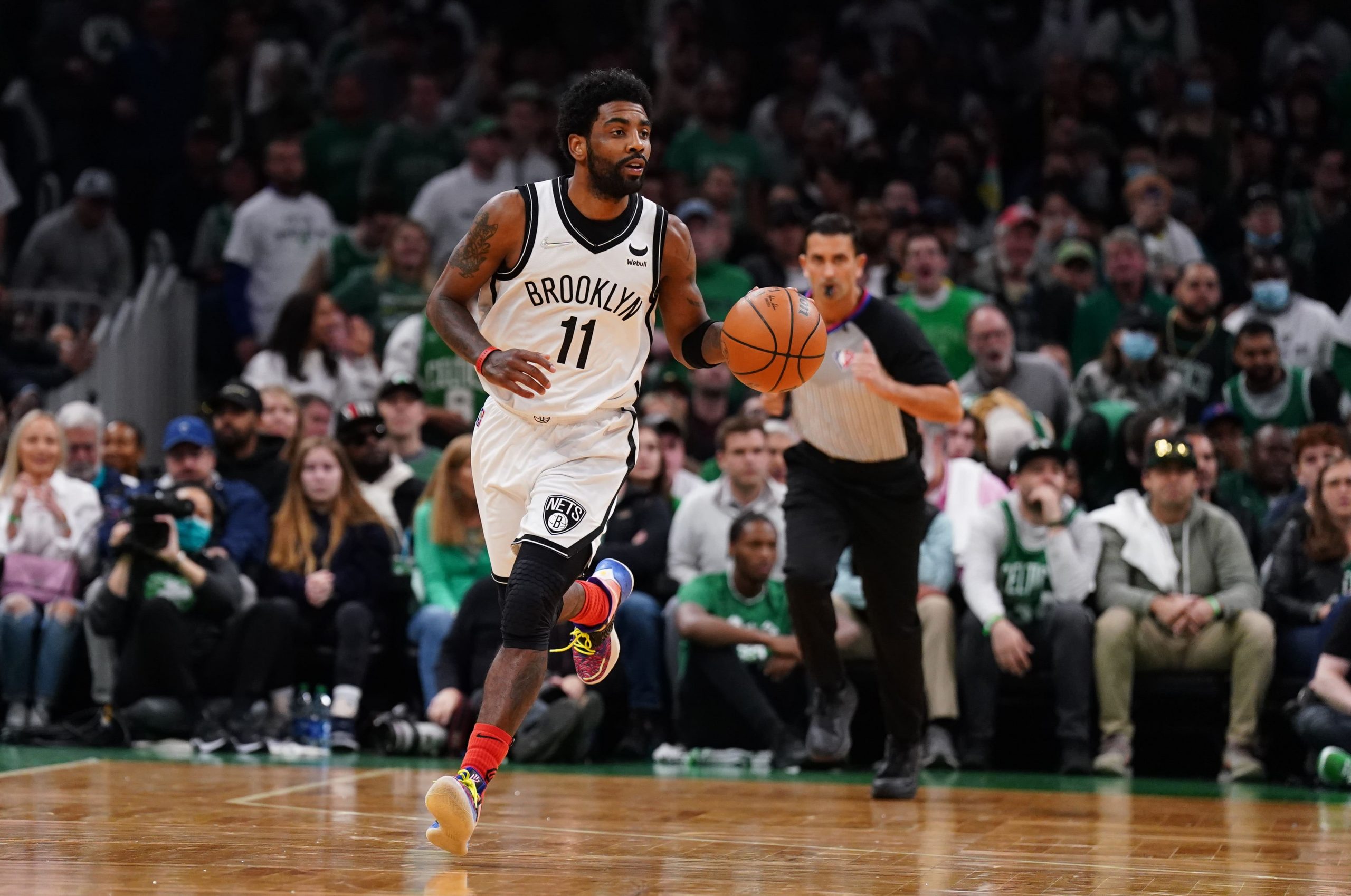 Brooklyn Nets point guard Kyrie Irving