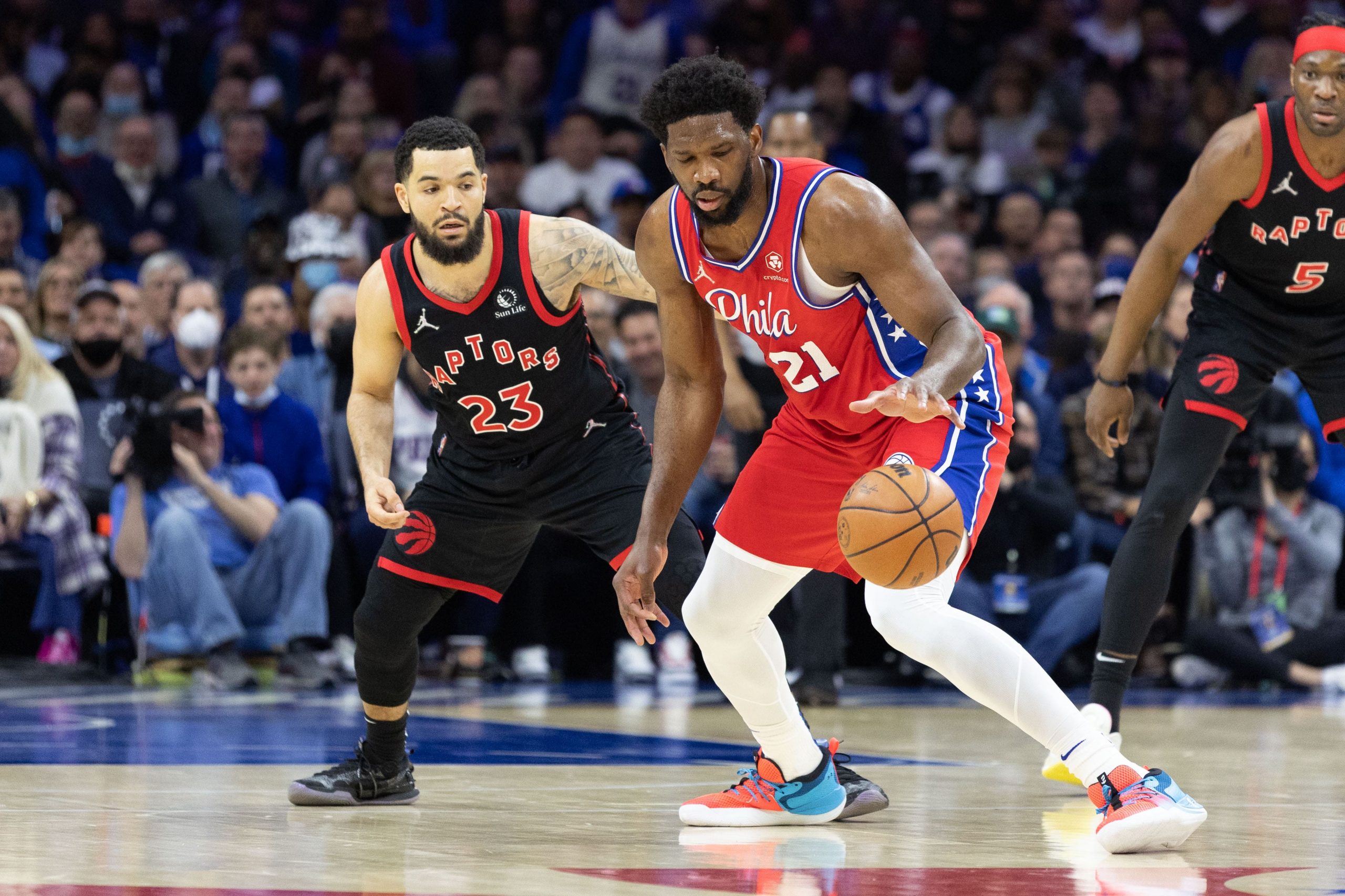 Toronto Raptors point guard Fred VanVleet