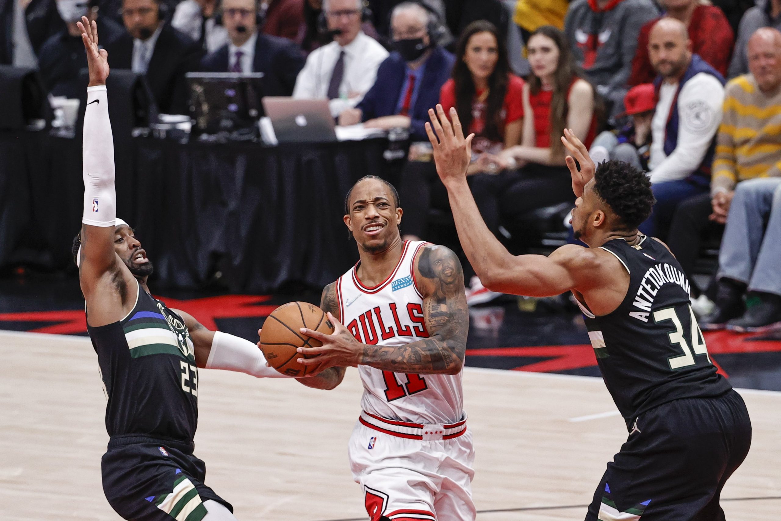 Chicago Bulls guard DeMar DeRozan