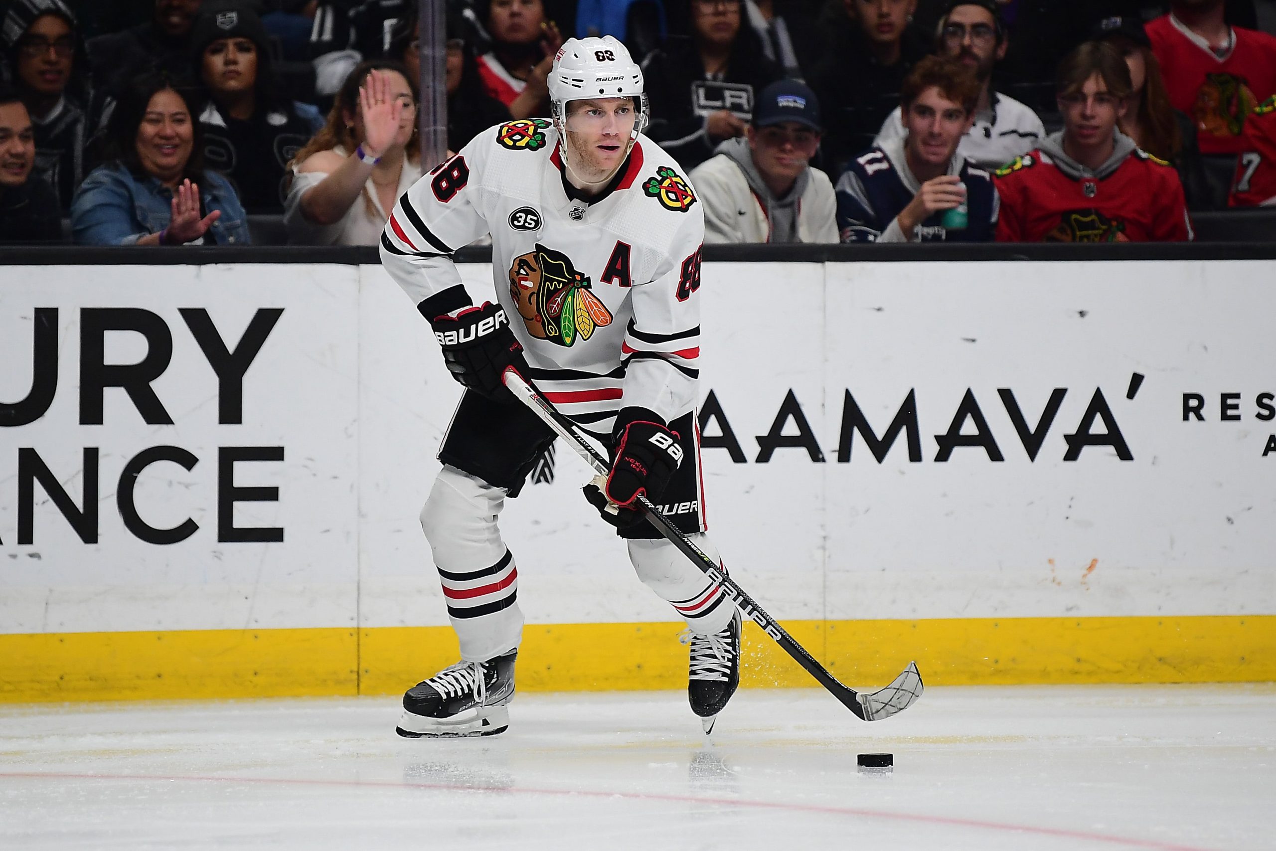 Chicago Blackhawks skater Patrick Kane