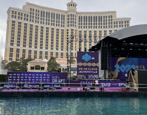 2022 NFL Draft board las vegas