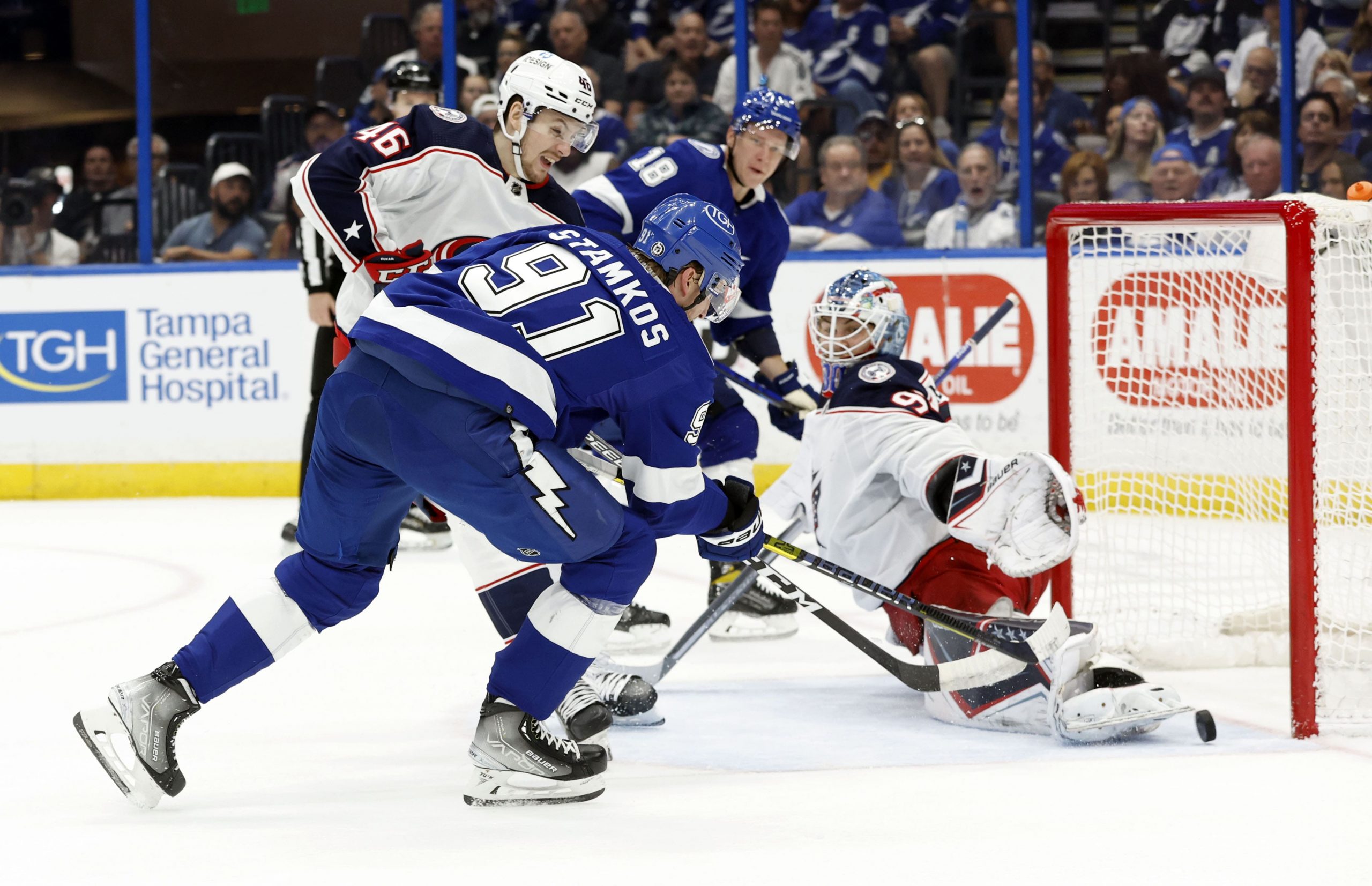 Tampa Bay Lightning skater Steven Stamkos