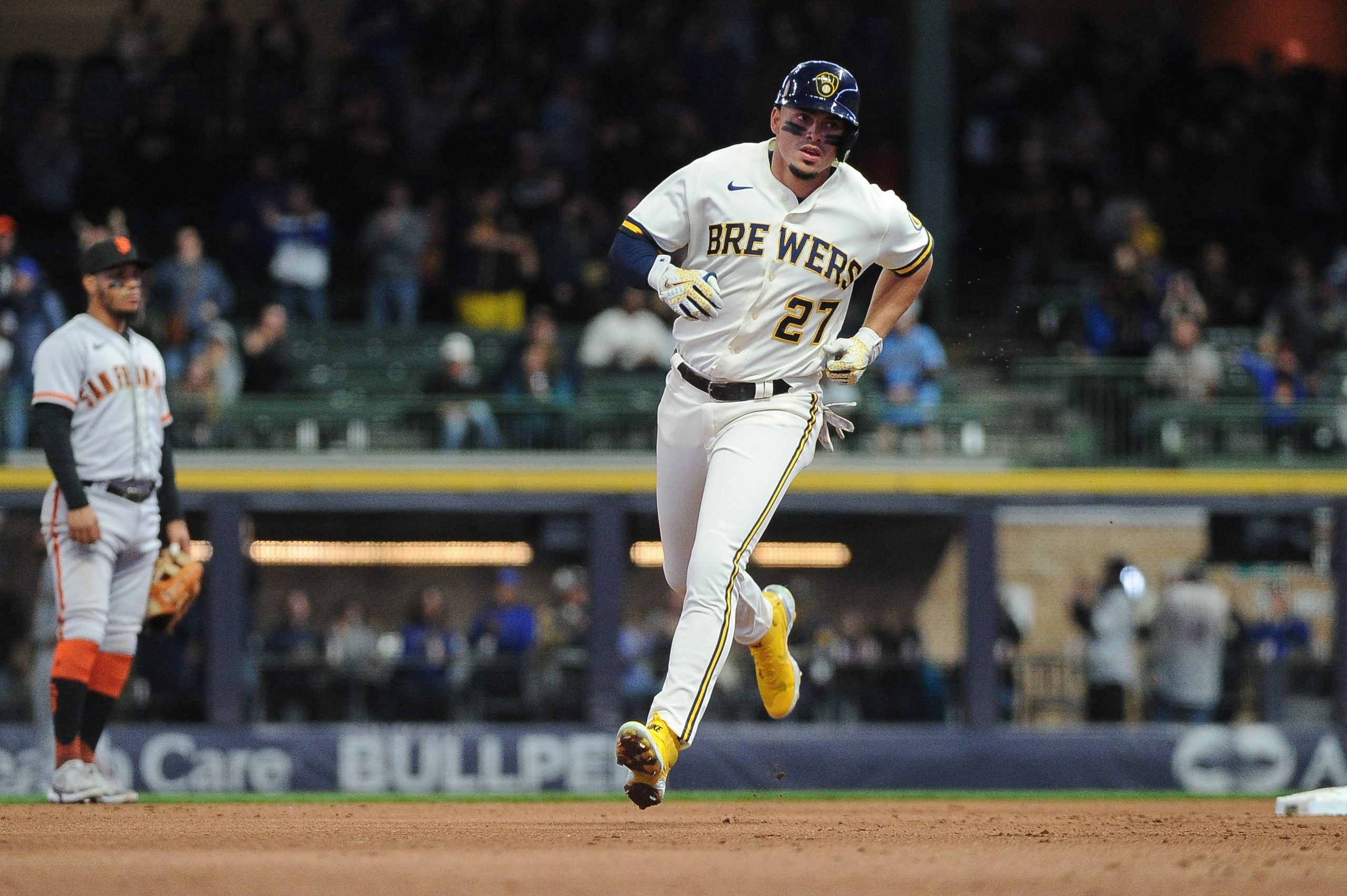 Milwaukee Brewers hitter Willy Adames