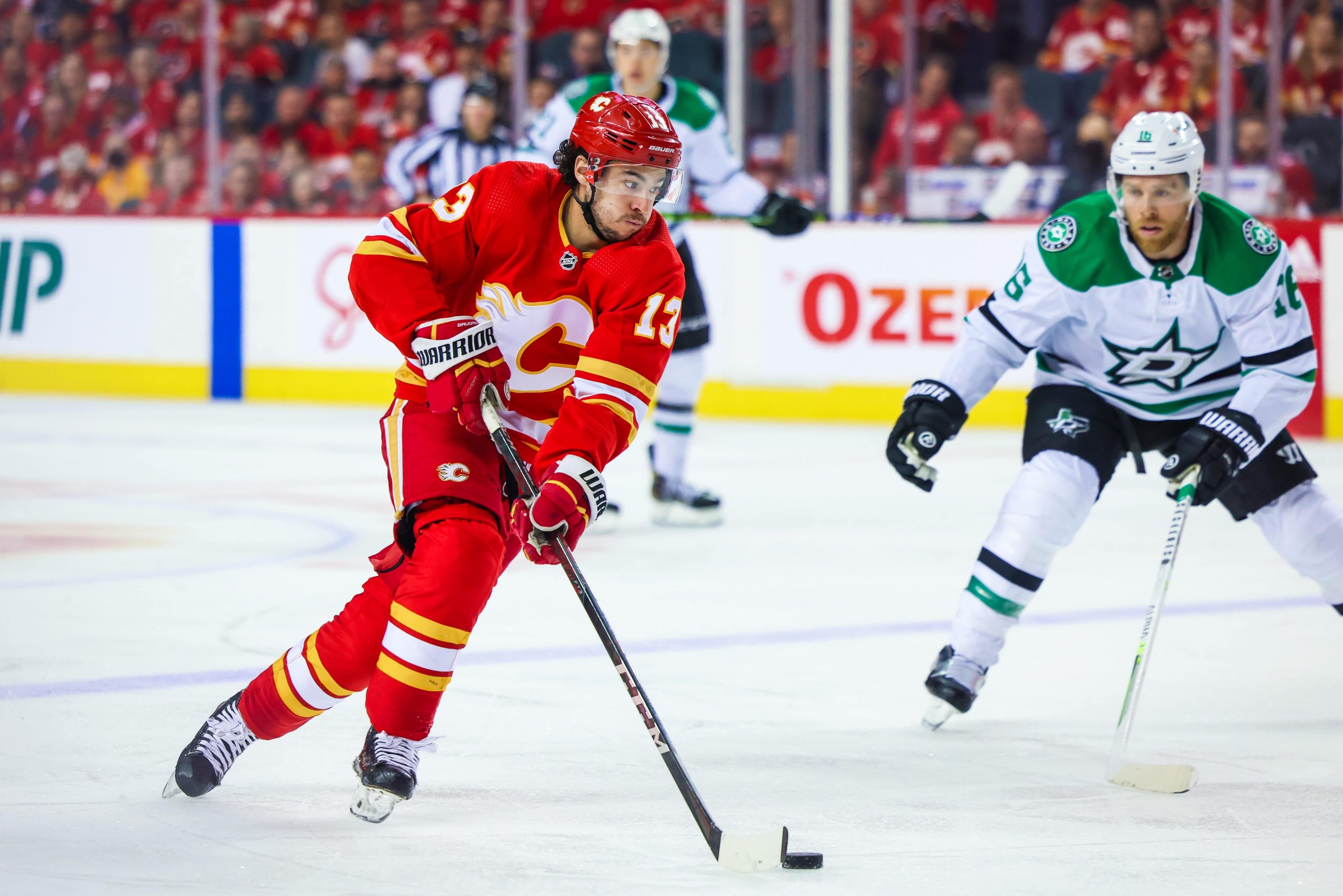 Calgary Flames skater Johnny Gaudreau
