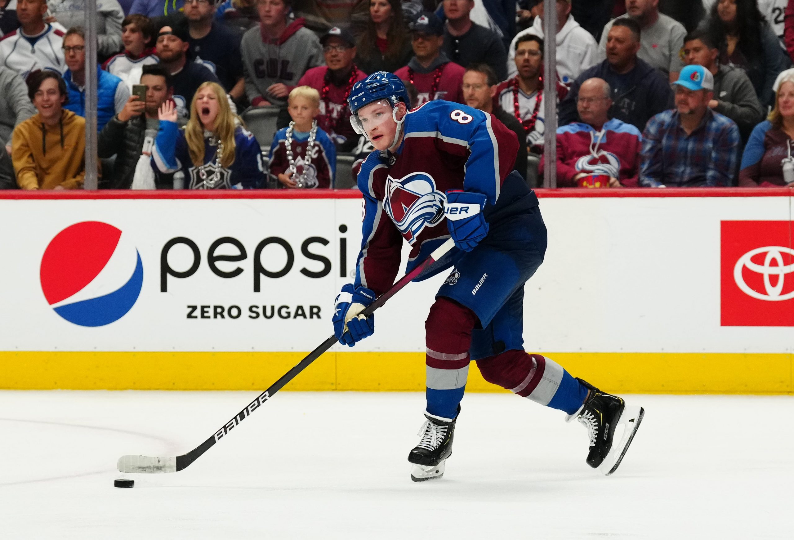 Colorado Avalanche skater Cale Makar