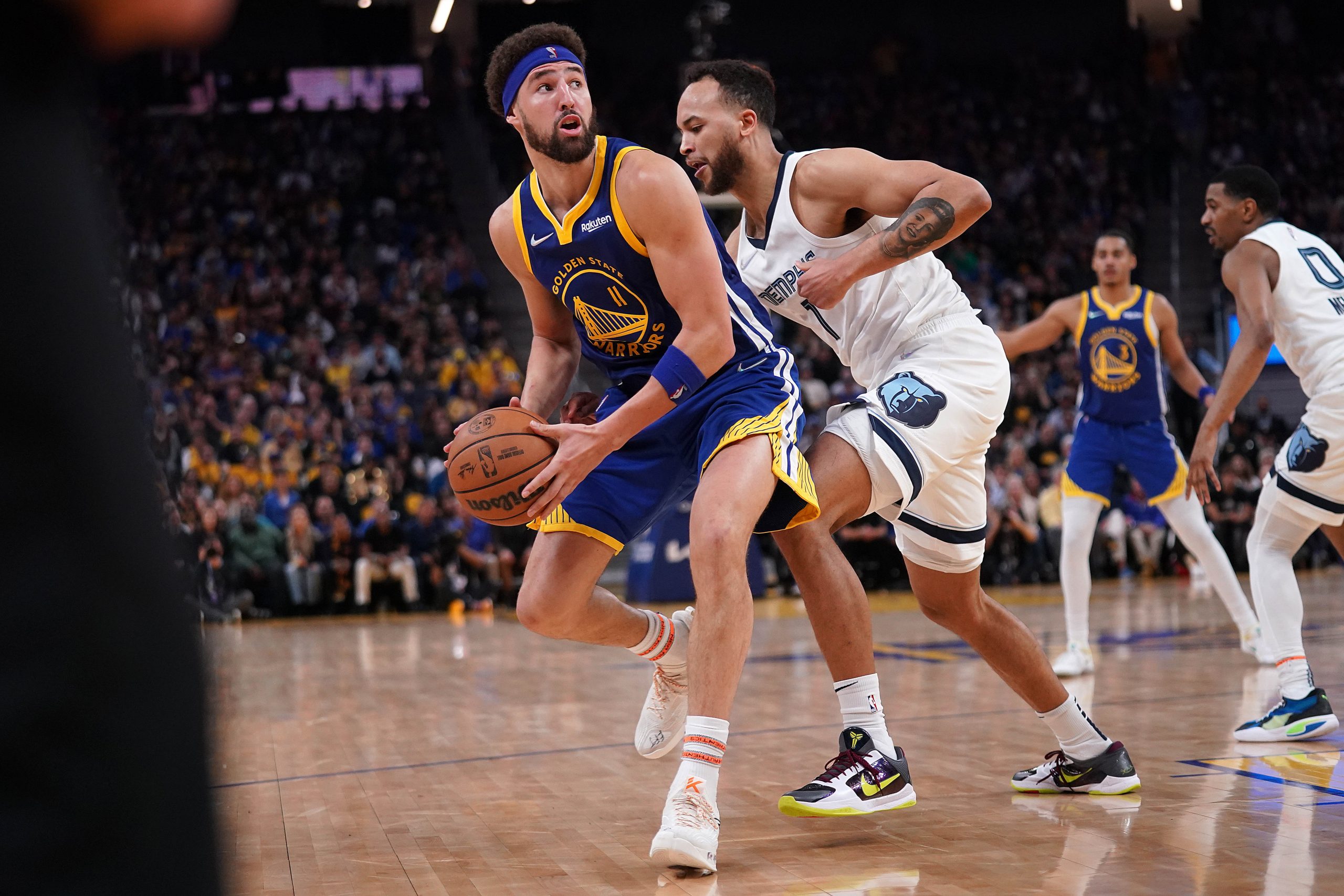 Warriors guard Klay Thompson