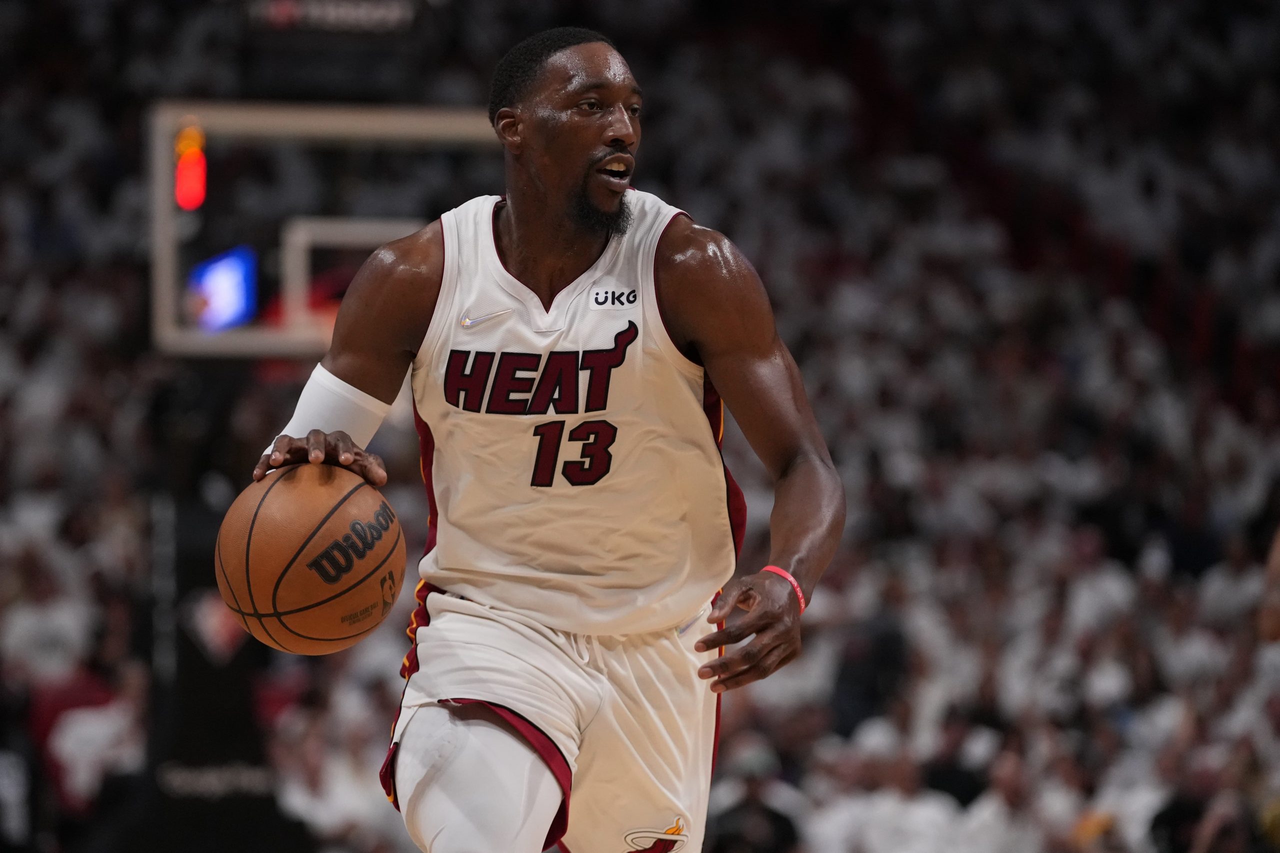 Bam Adebayo of the Miami Heat