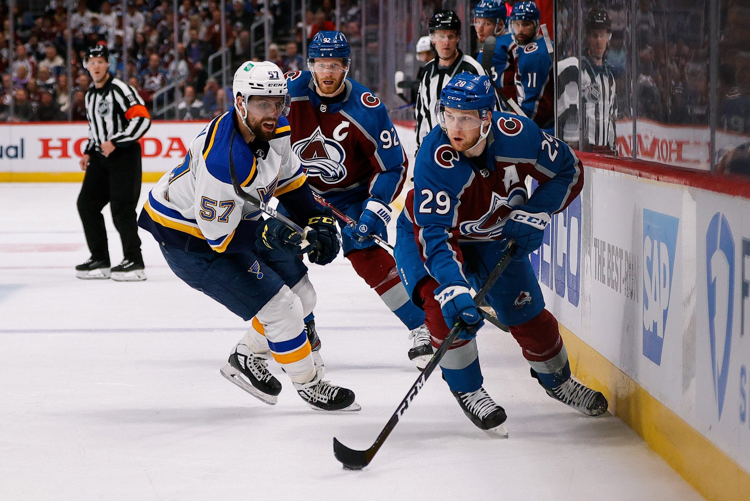 Colorado Avalanche skater Nathan MacKinnon