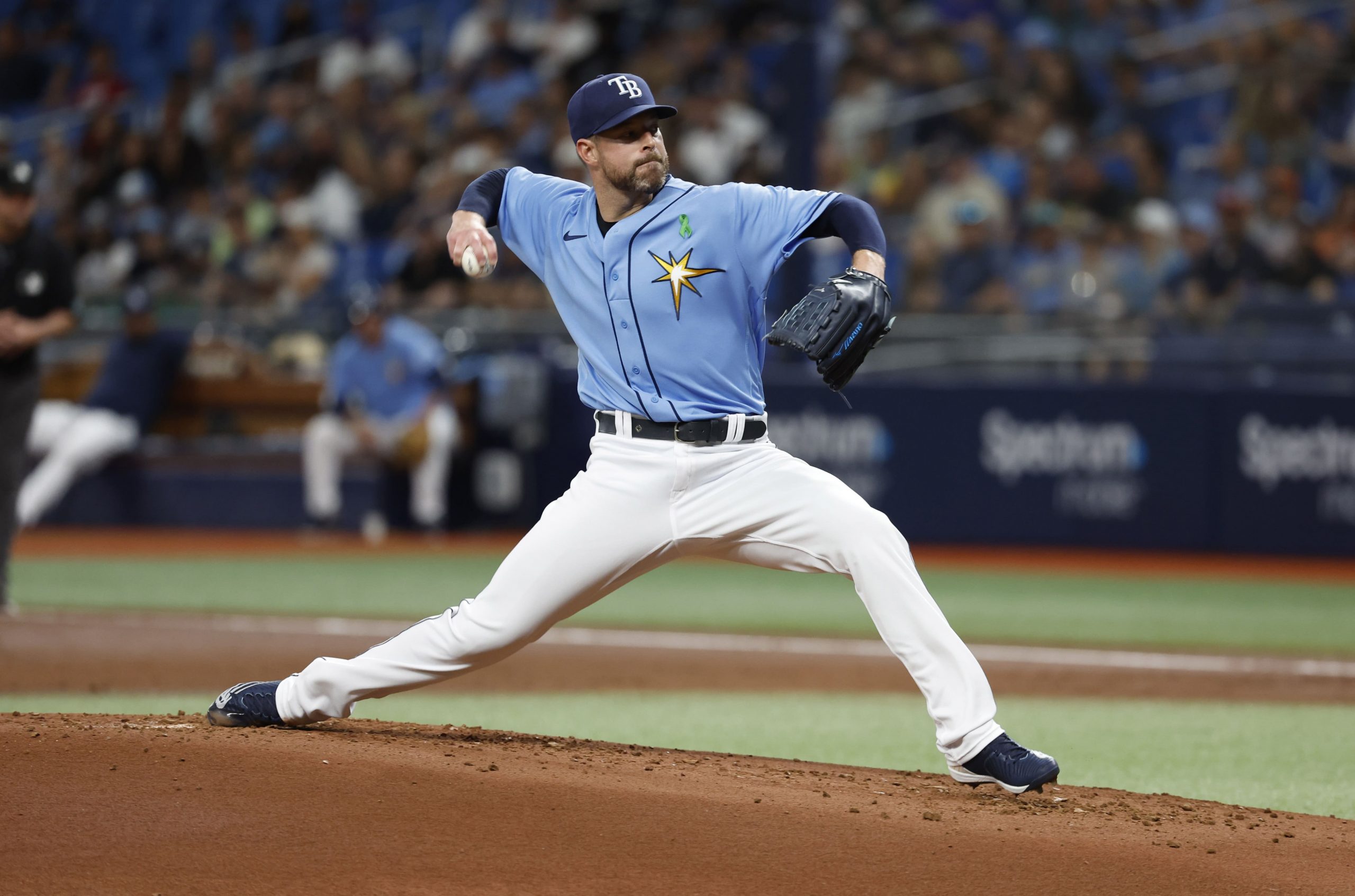 Corey Kluber of the Tampa Bay Rays
