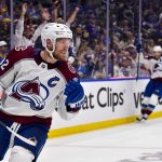 Colorado Avalanche skater Gabriel Landeskog